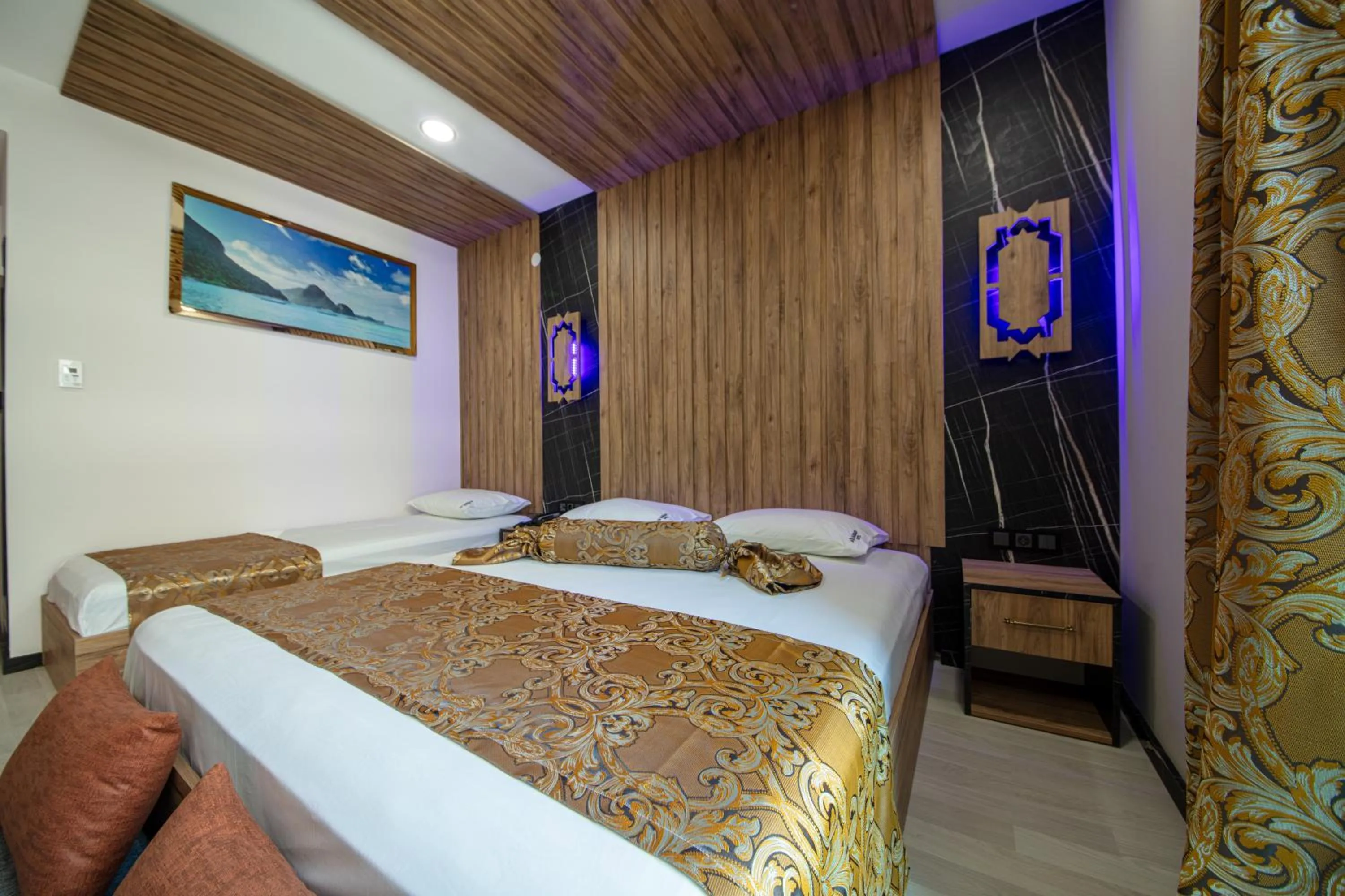 Bed in Air Barbaros Hotel Trabzon