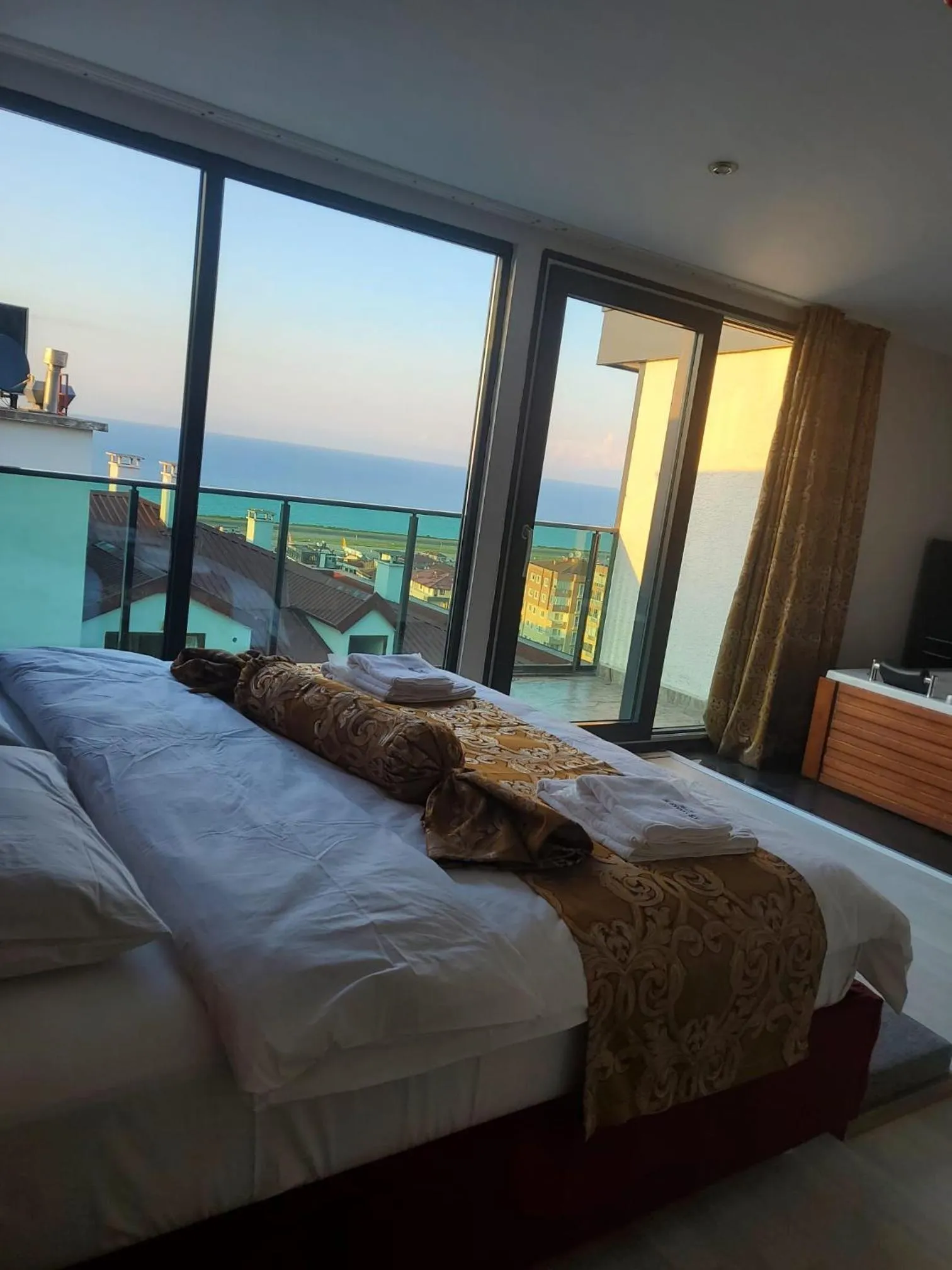 Bed in Air Barbaros Hotel Trabzon