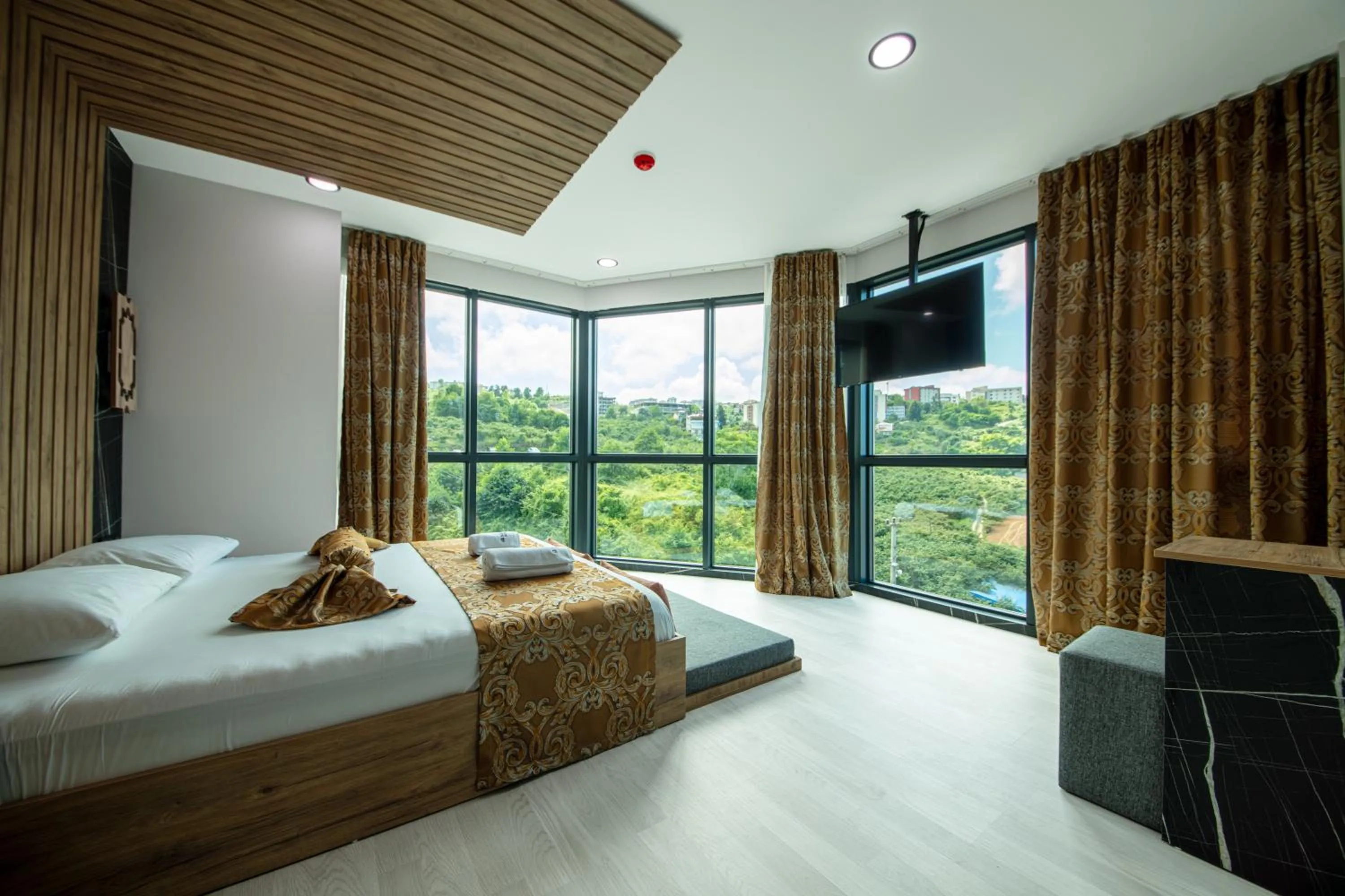 Bed in Air Barbaros Hotel Trabzon