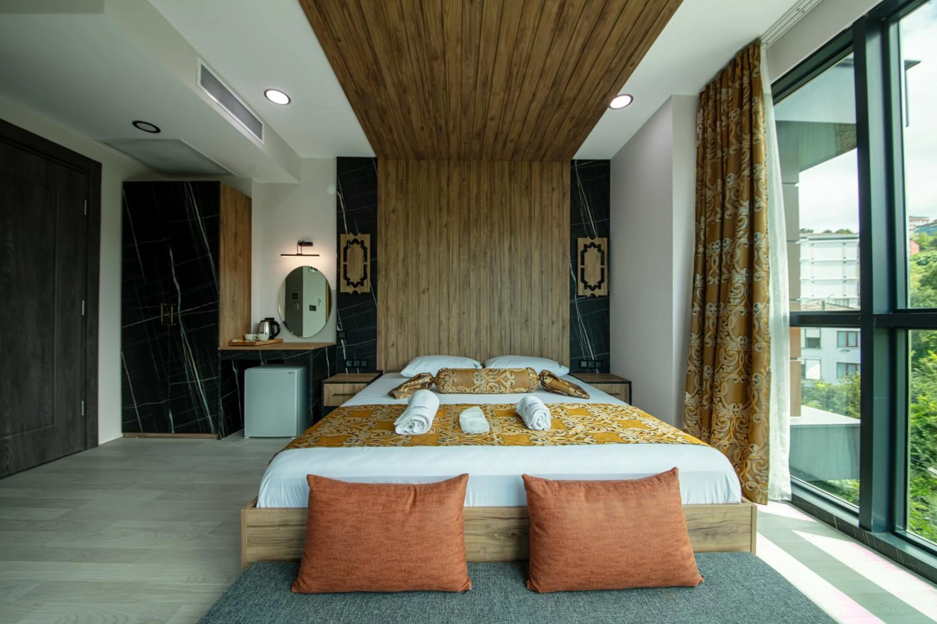 Bed in Air Barbaros Hotel Trabzon