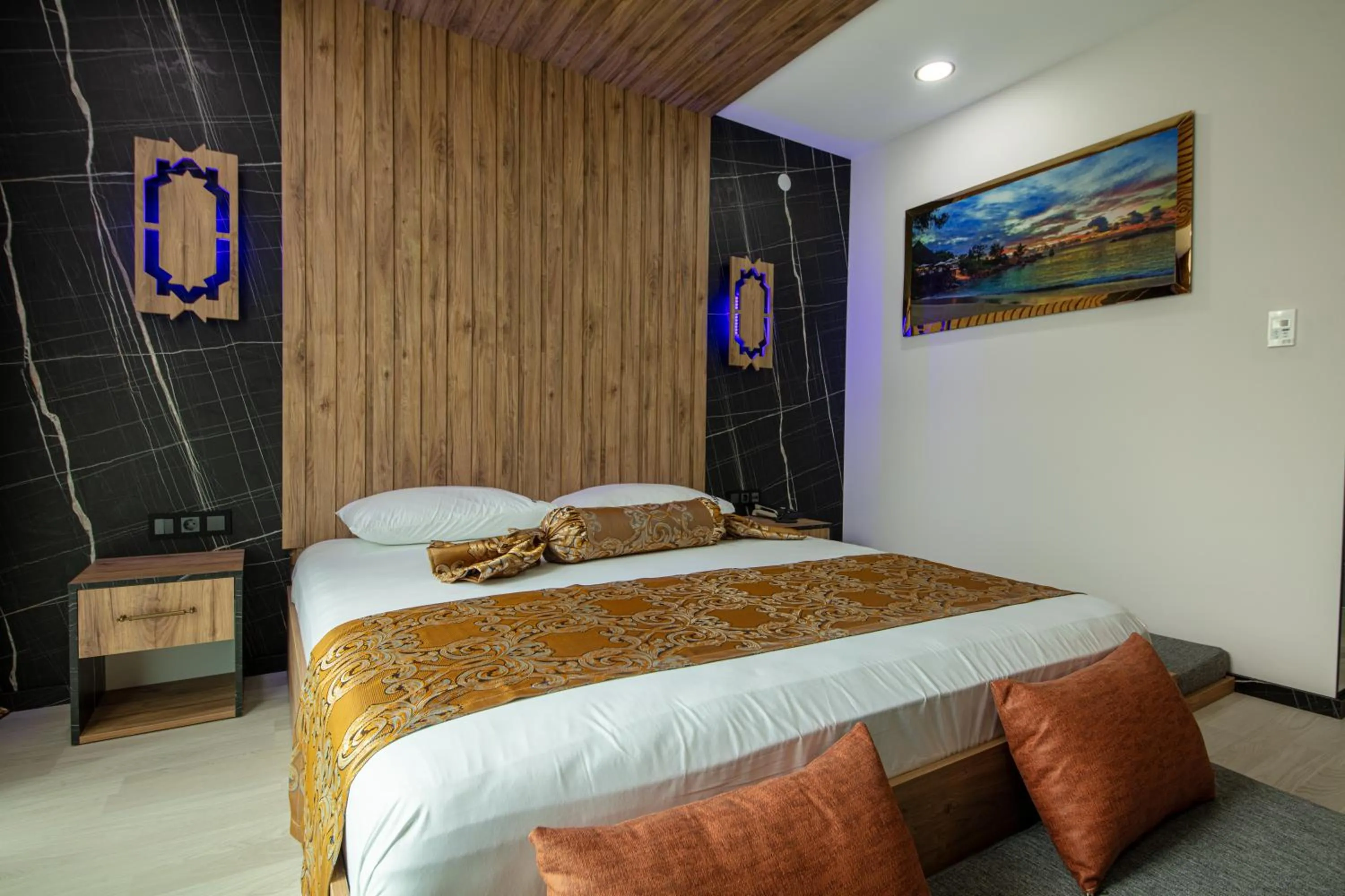 Bed in Air Barbaros Hotel Trabzon