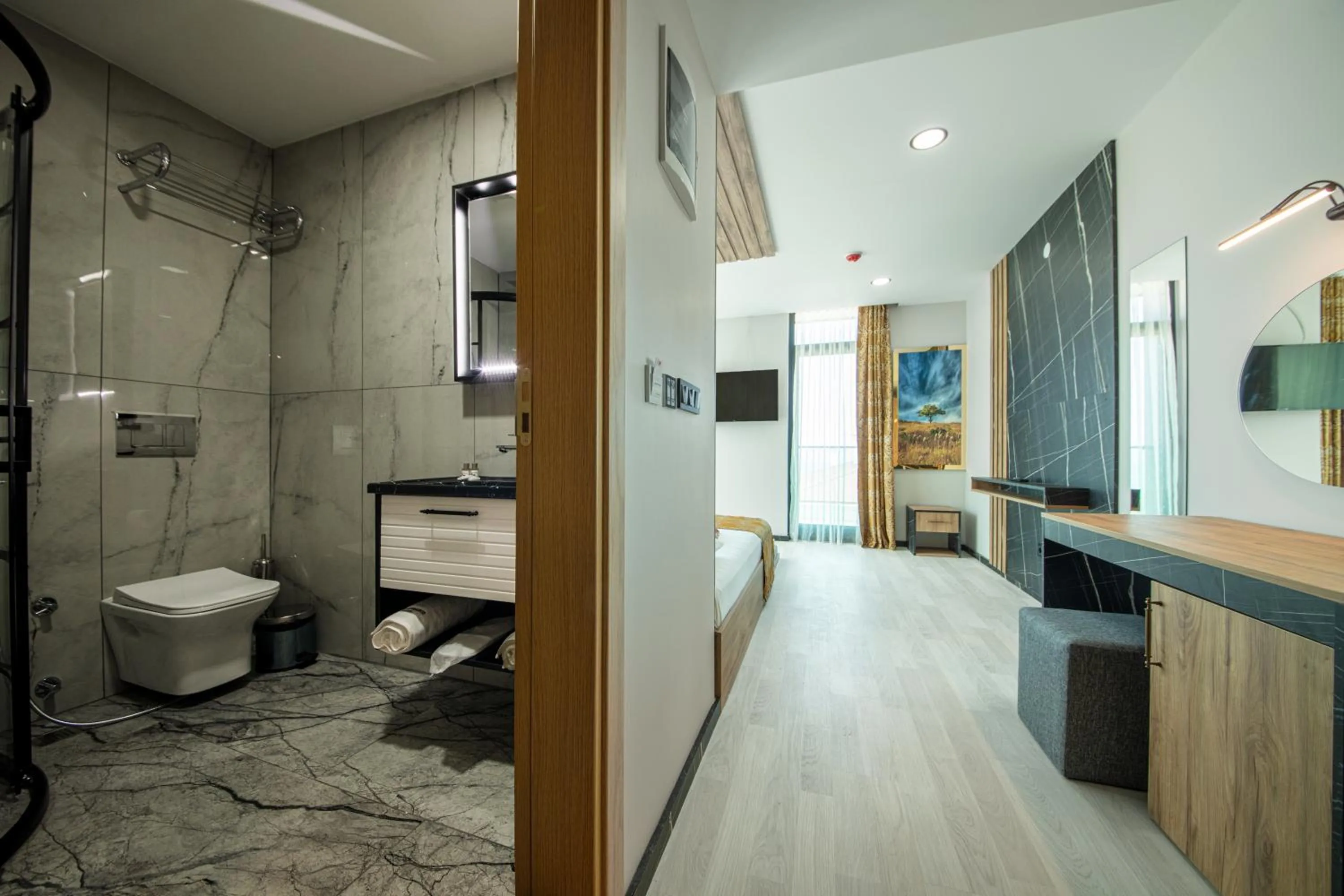 Shower in Air Barbaros Hotel Trabzon