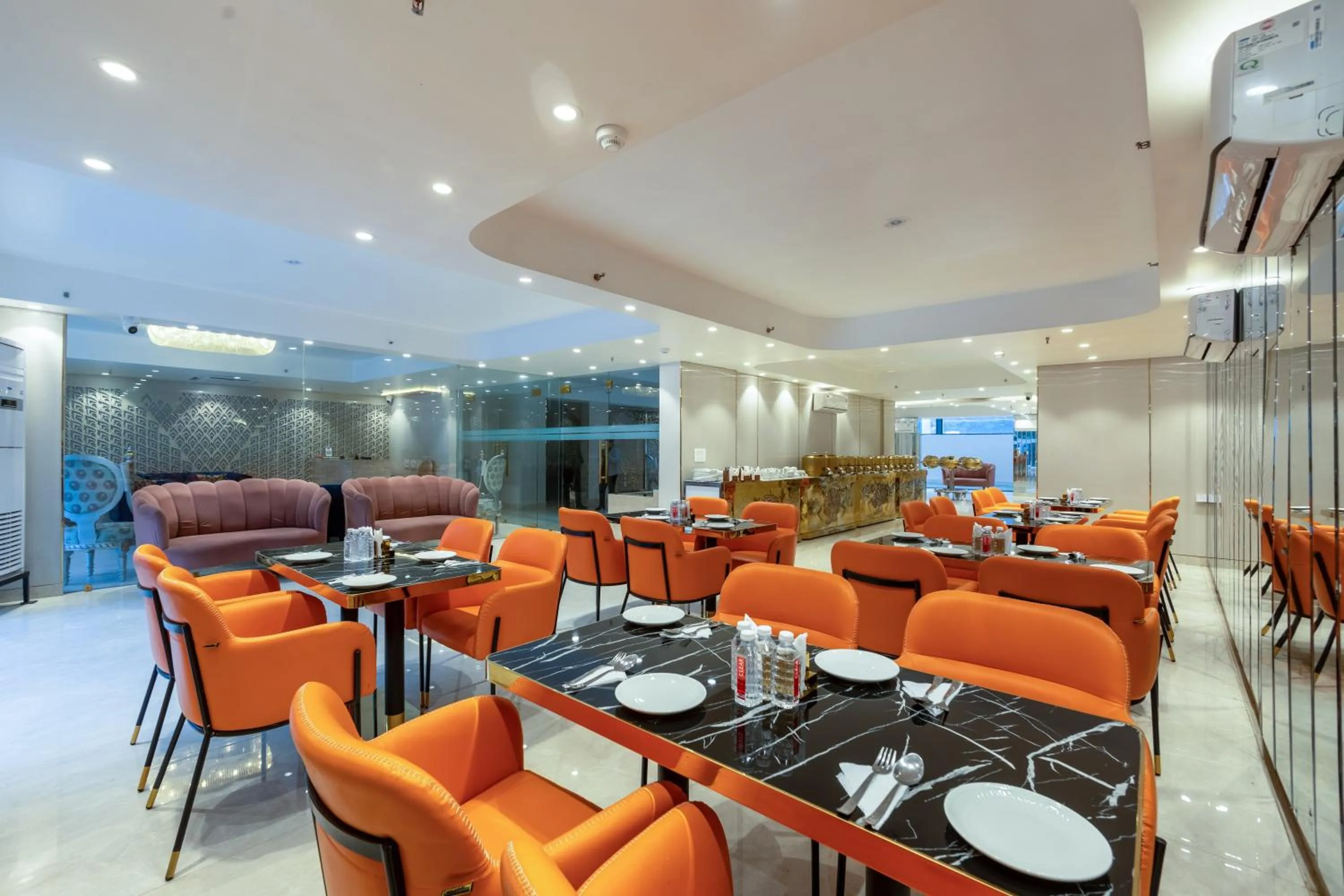 Breakfast in Aadat Hotel Subhash Chowk Gurgaon