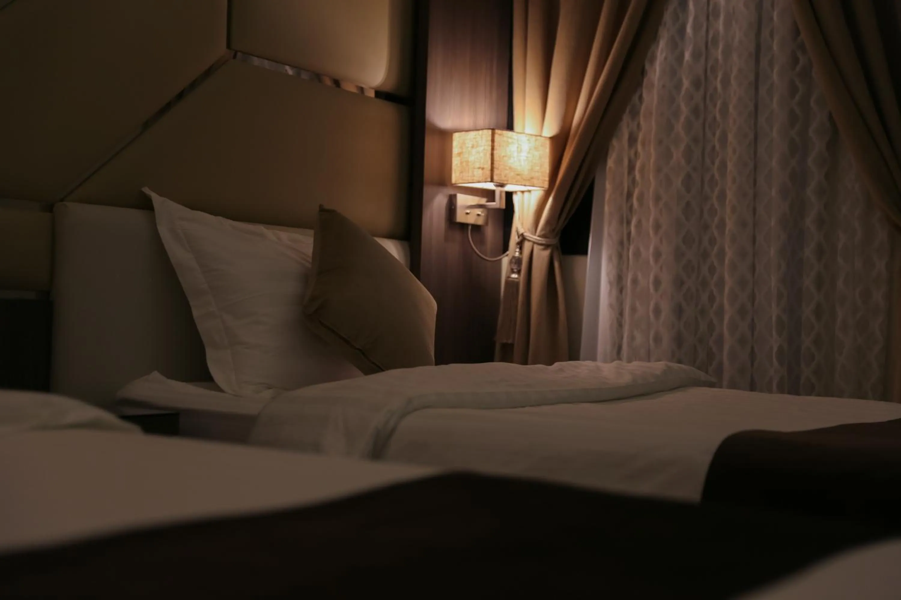 Bed in Guest House Hotel Apartments