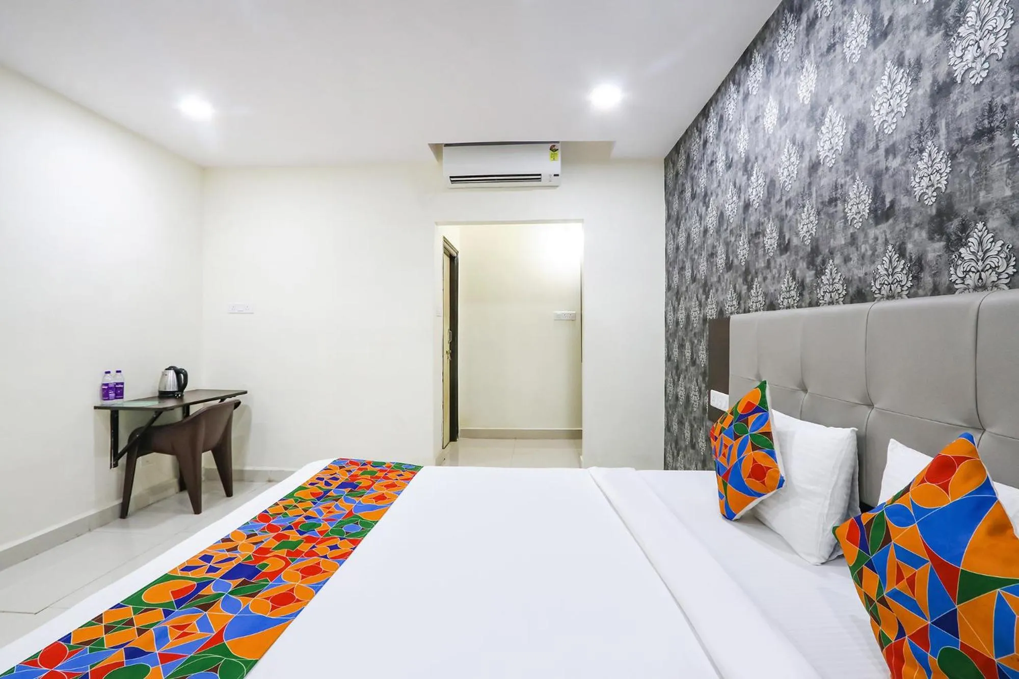 Bed in FabHotel Royal Signature - HITECH CITY