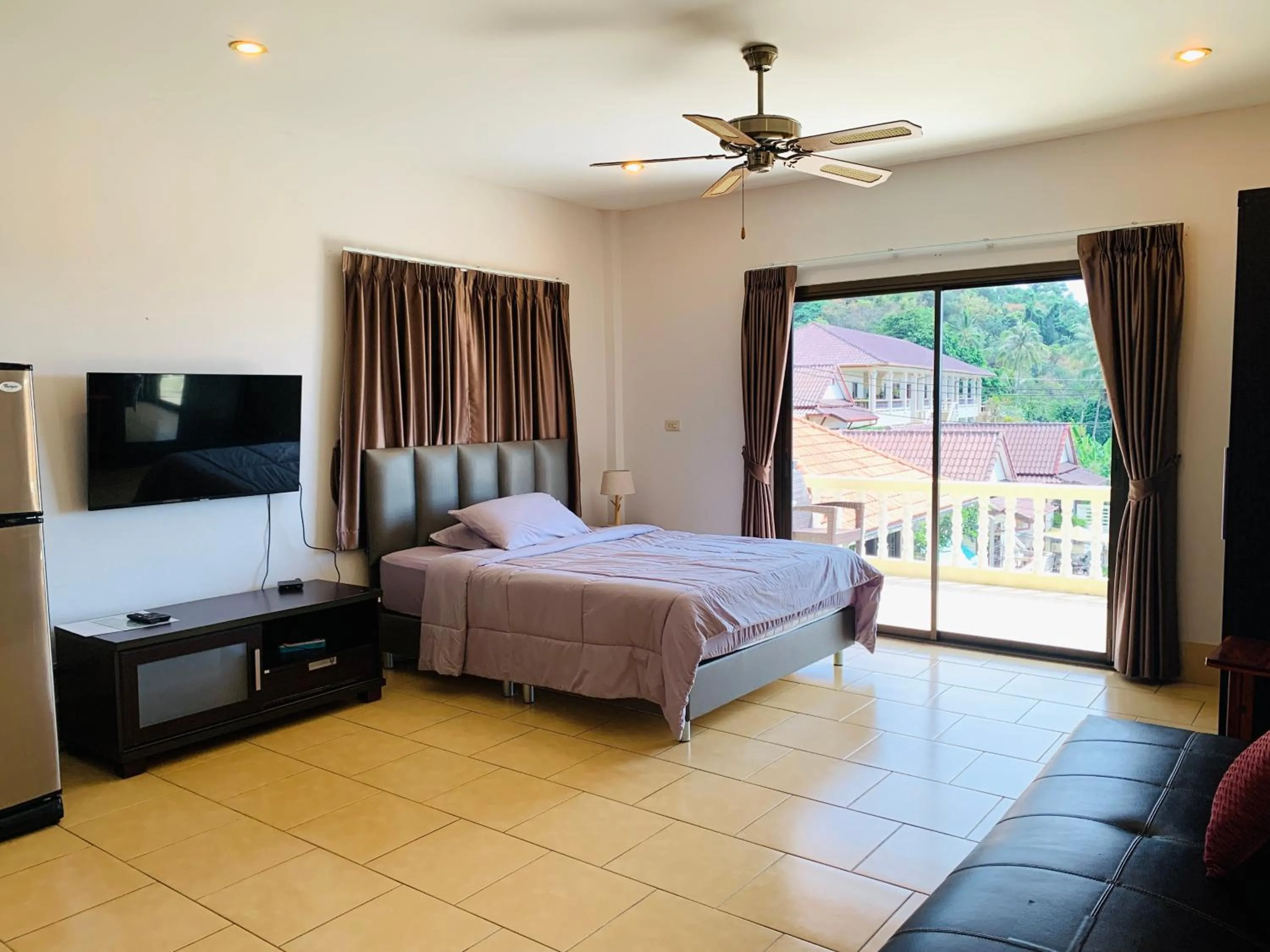 Photo of the whole room, Bed in Scan House Apartment