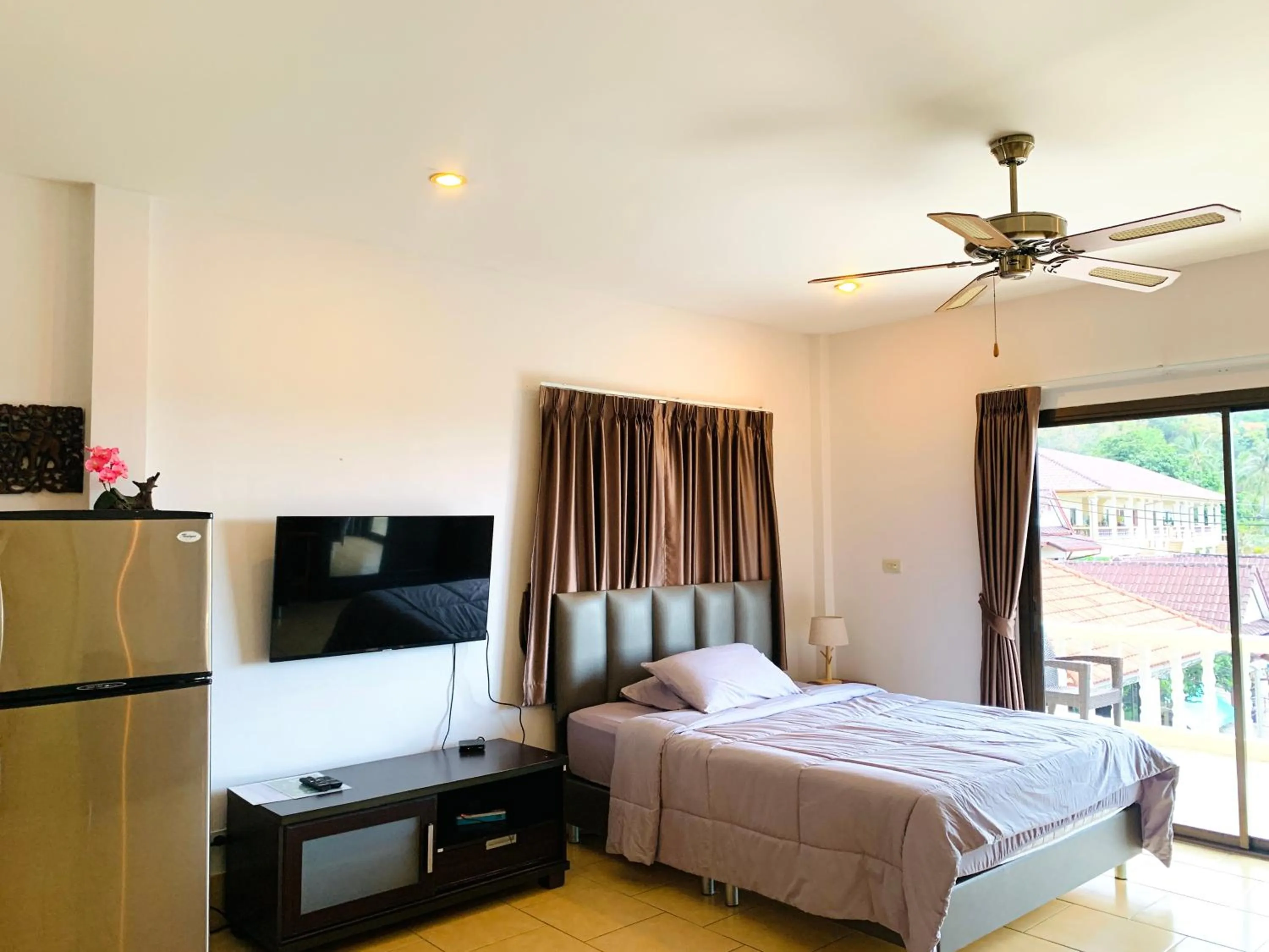 Photo of the whole room, Bed in Scan House Apartment