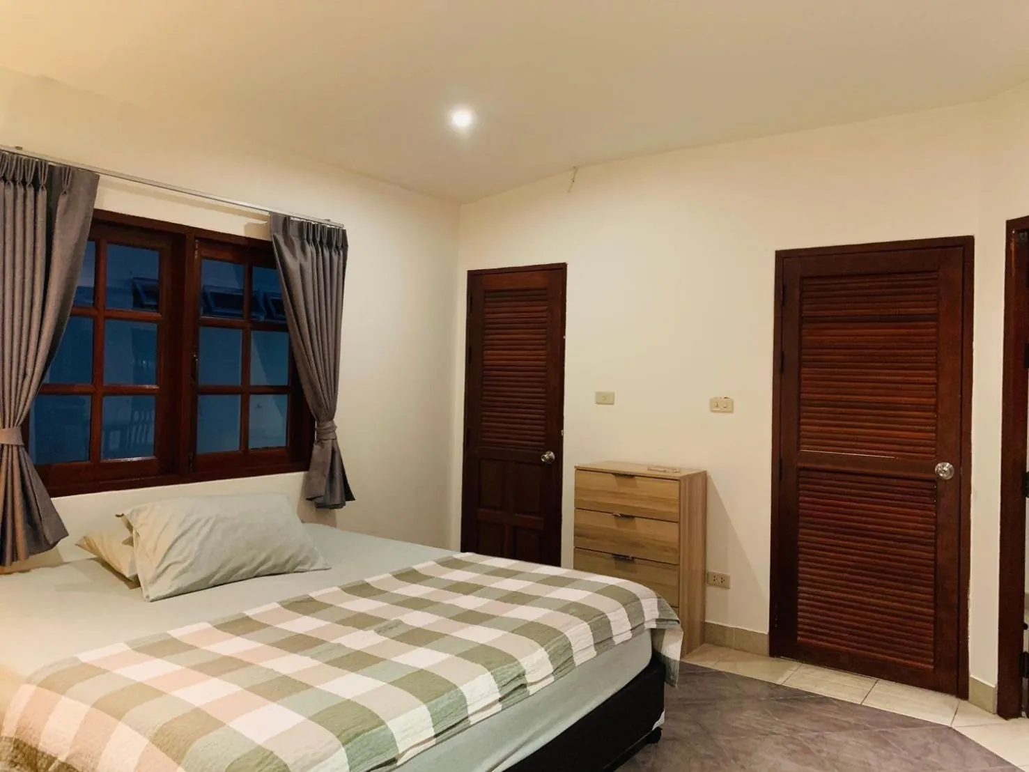 Bedroom, Bed in Scan House Apartment