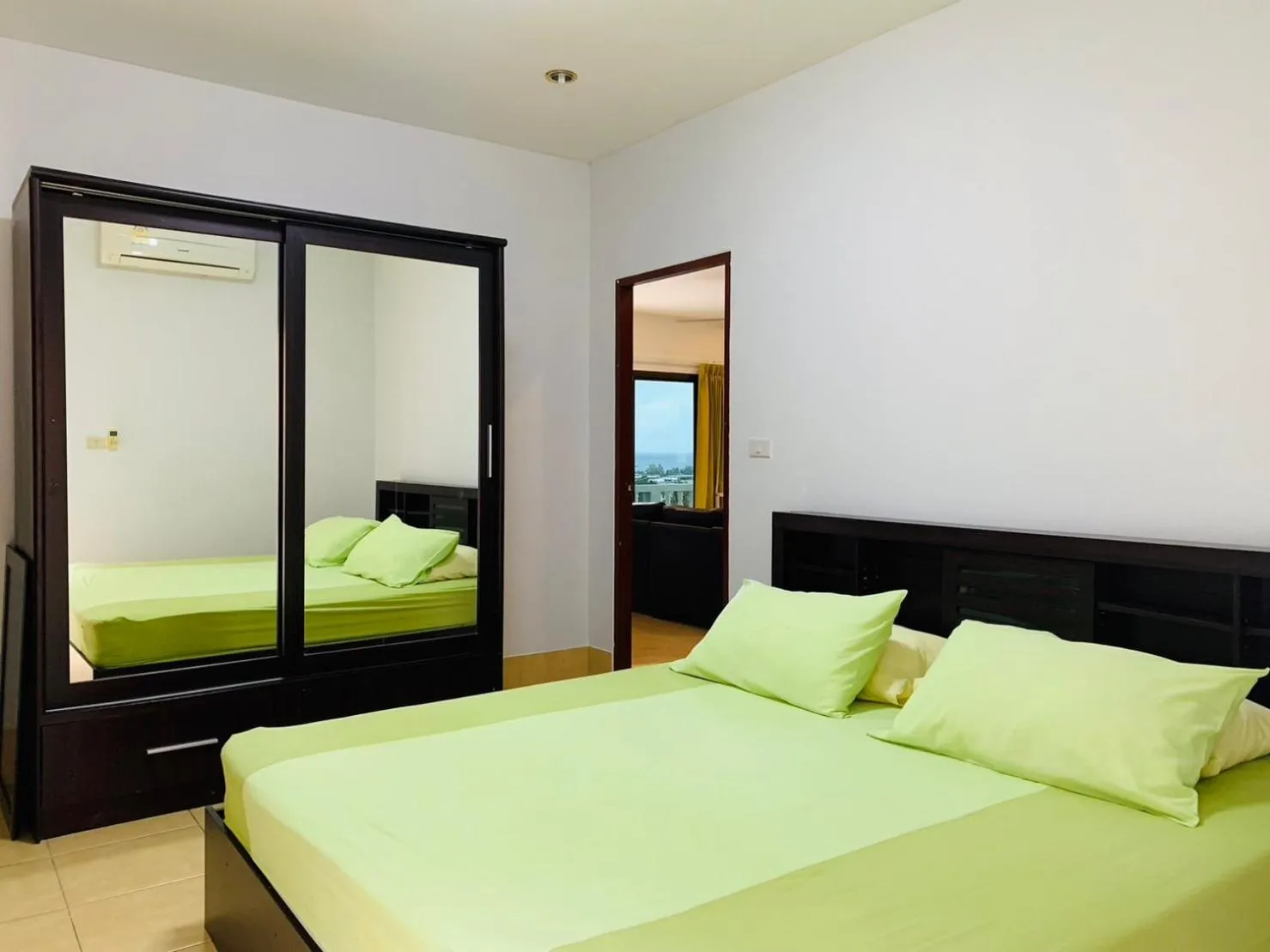 Bed in Scan House Apartment