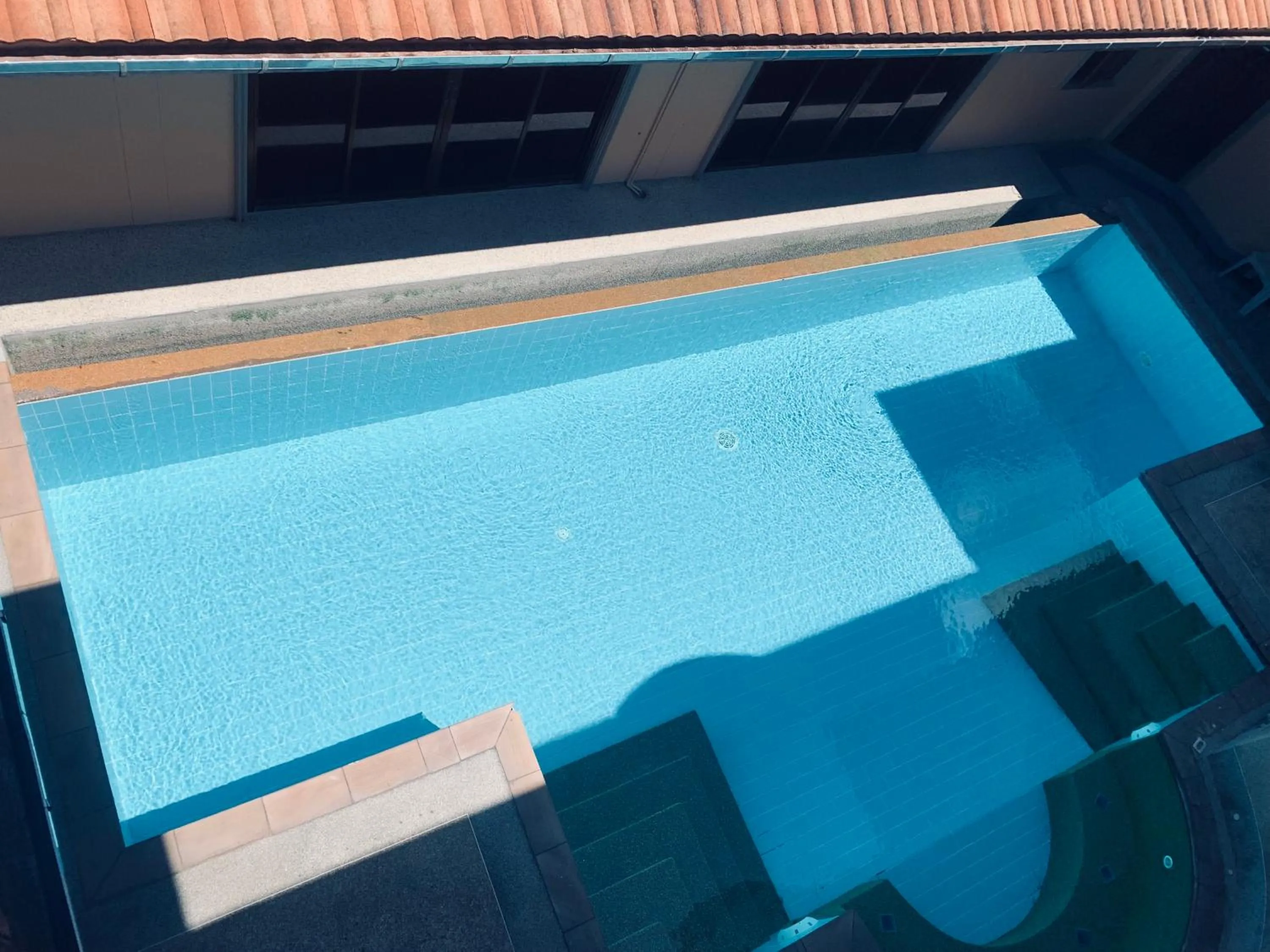 Pool view in Scan House Apartment