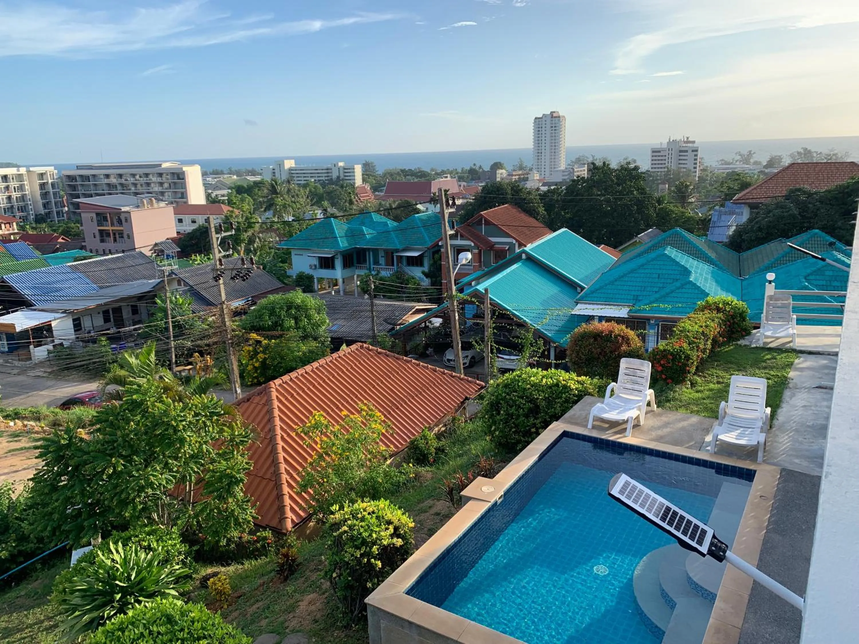 Bird's eye view in Scan House Apartment
