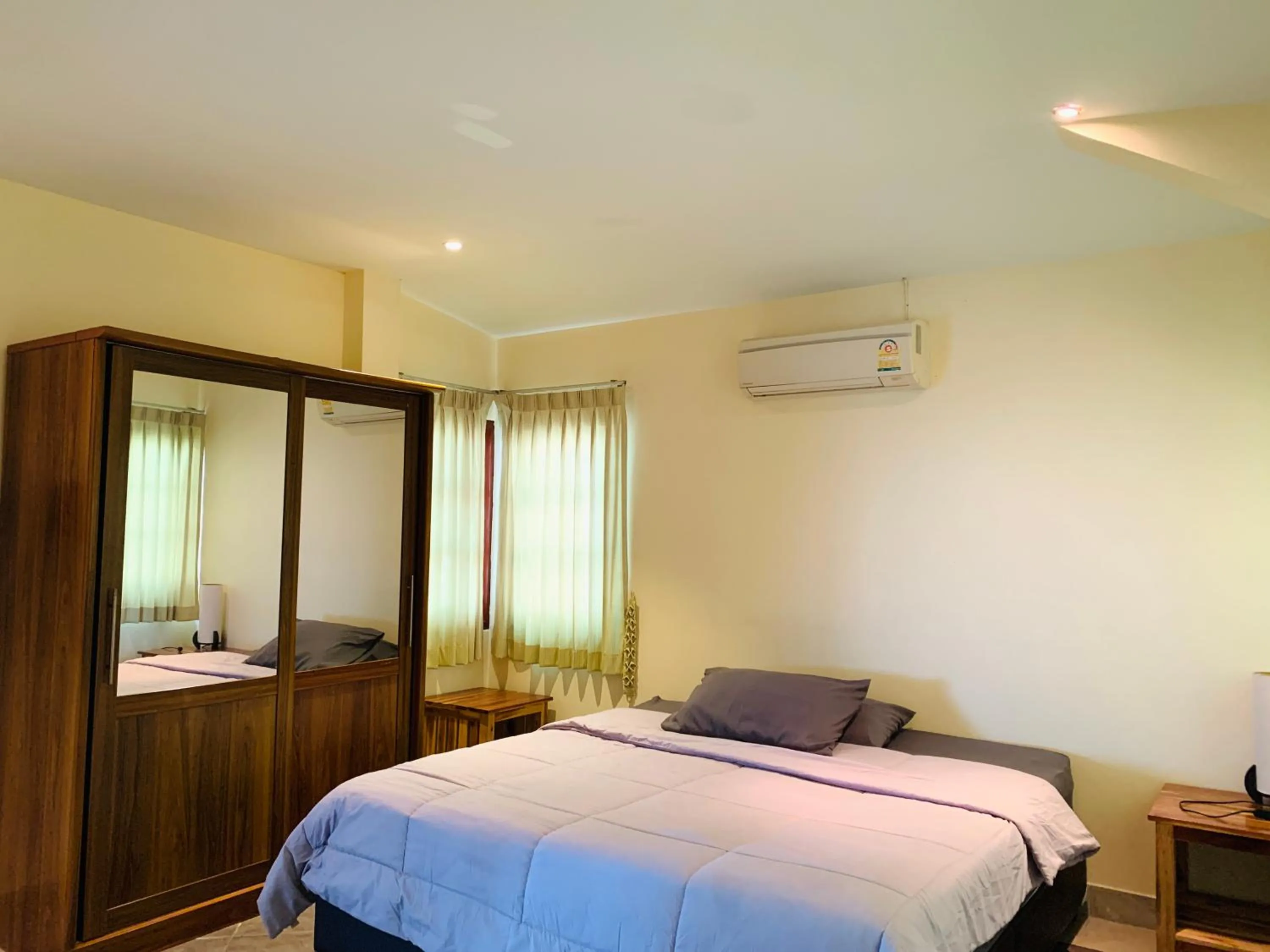 Bedroom, Bed in Scan House Apartment