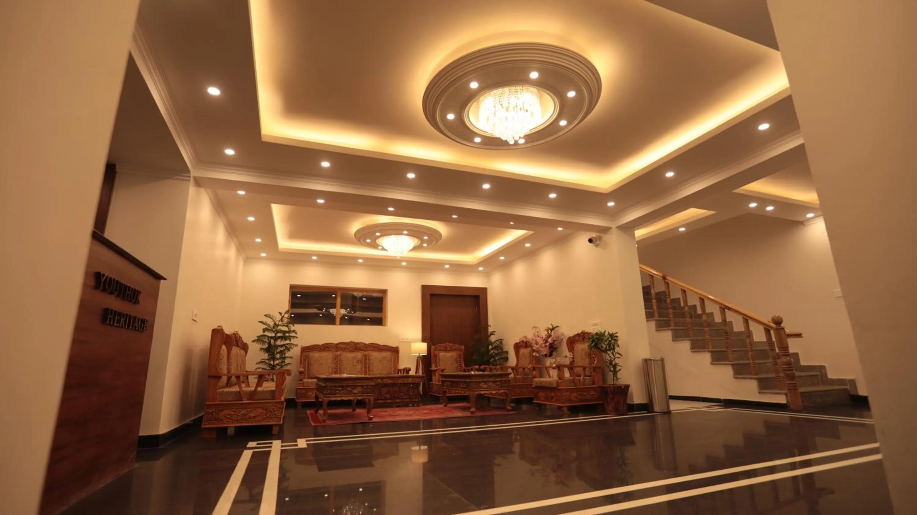 Lobby or reception in Hotel Youthok Heritage
