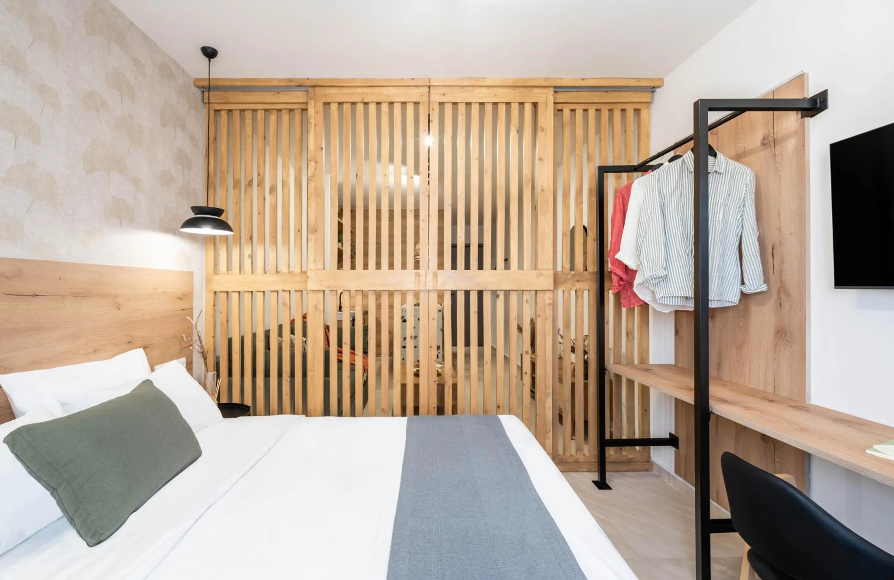 Bedroom, Bed in KOYO Athens