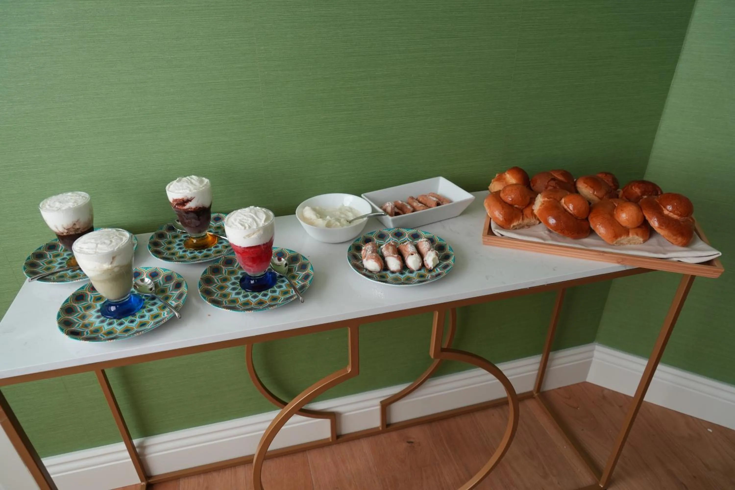 Buffet breakfast in Jolly Charme Suite