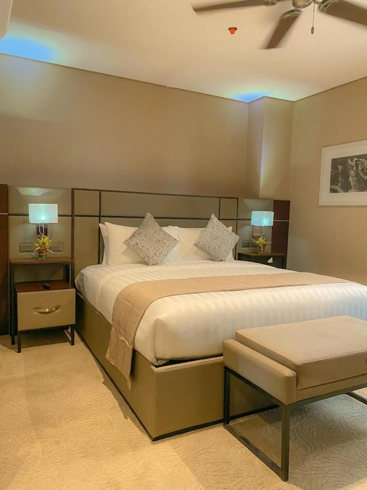 Bed in The Plaza Garden Hotel and Residences