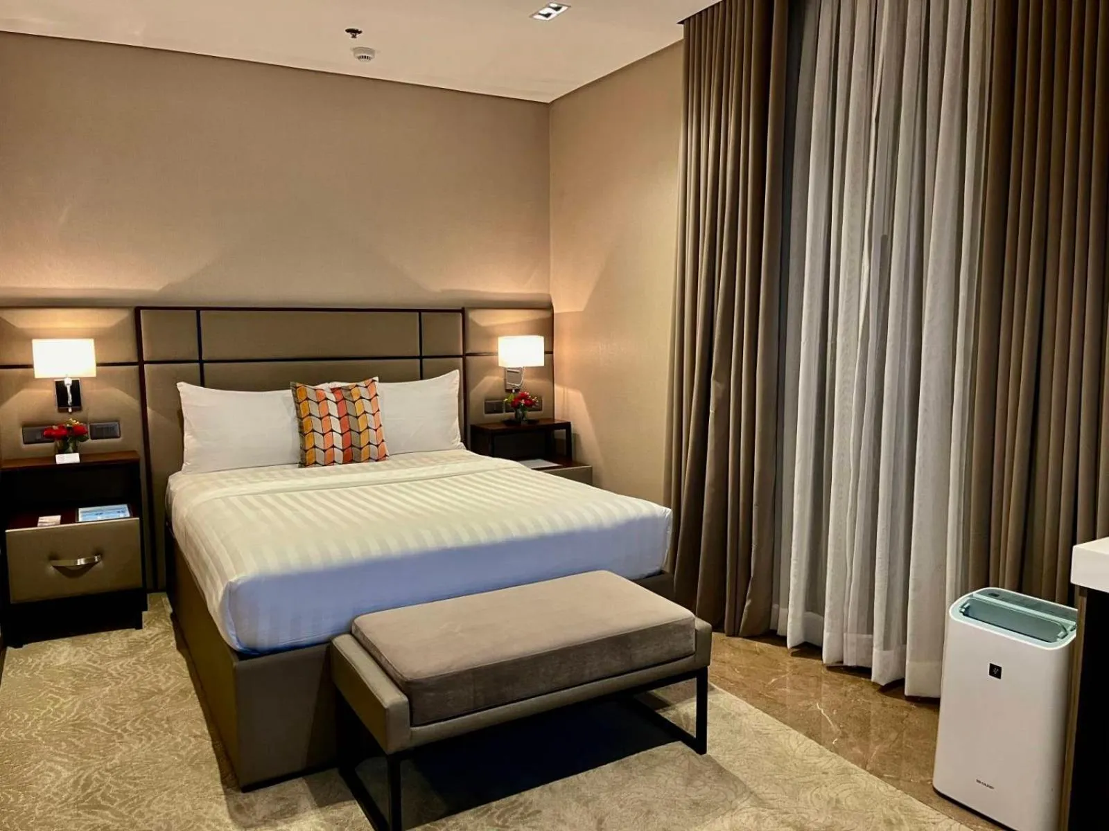 Bedroom, Bed in The Plaza Garden Hotel and Residences