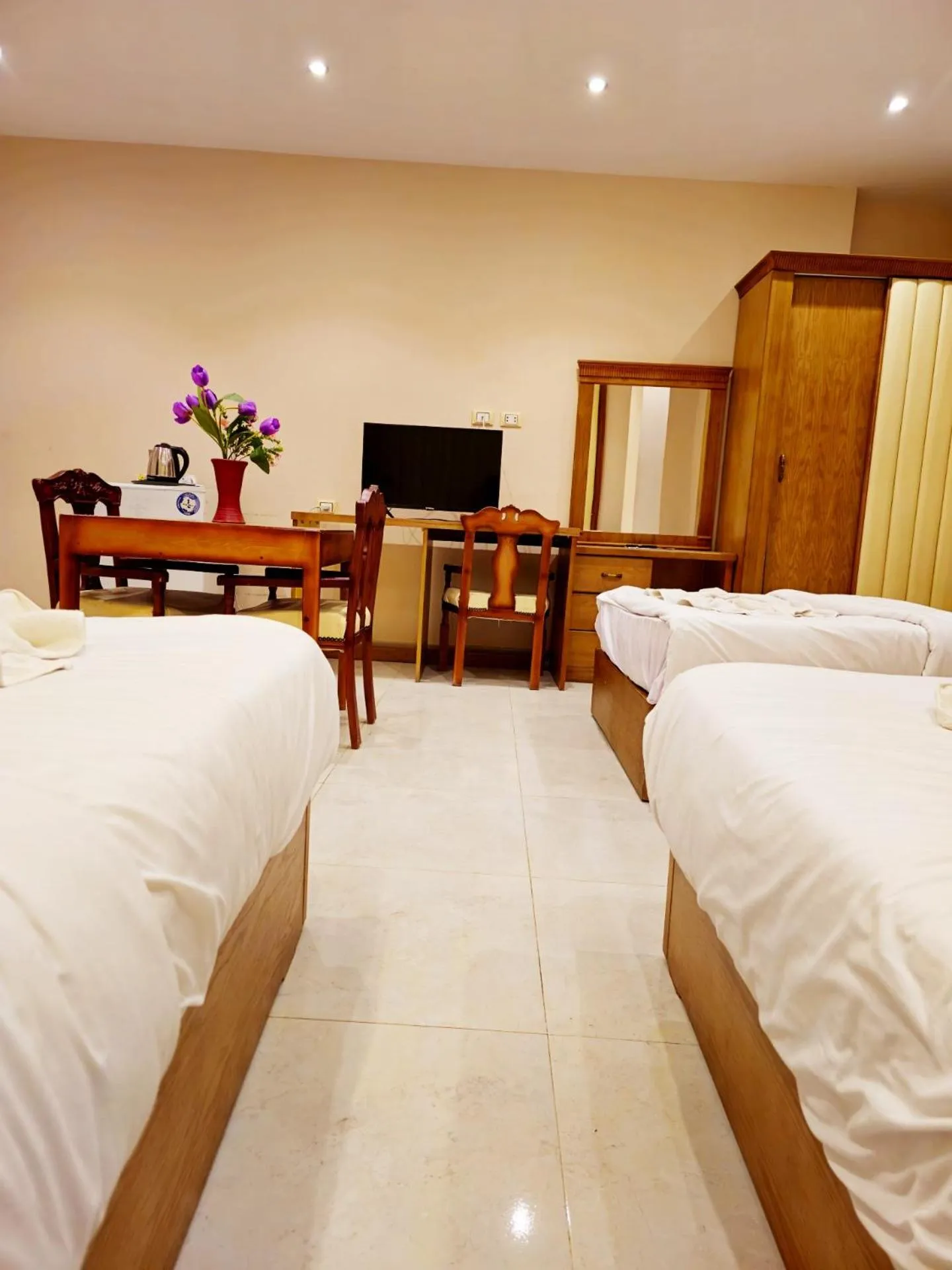 TV and multimedia, Bed in Grand Pyramid View Hotel