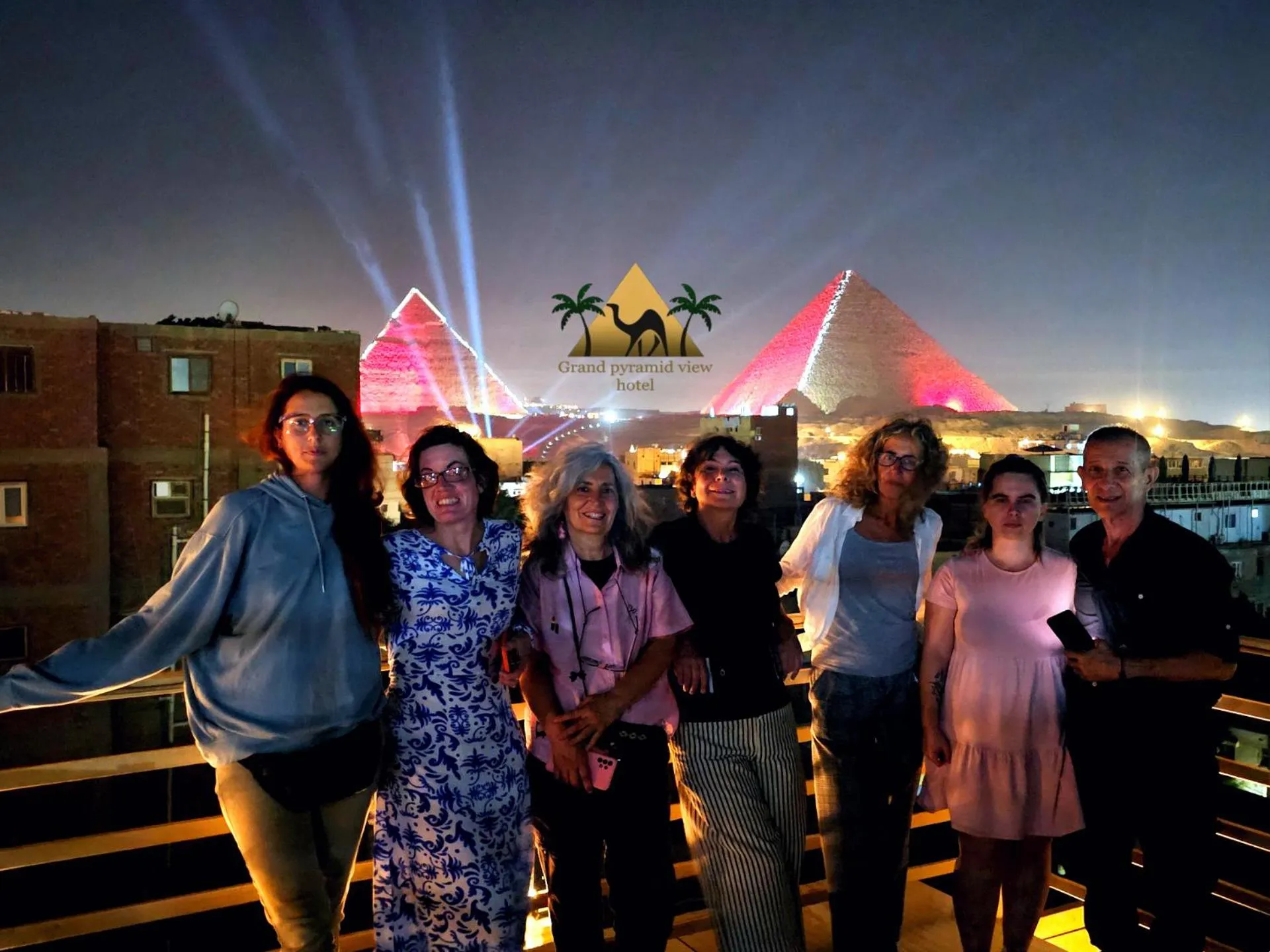 Landmark view in Grand Pyramid View Hotel