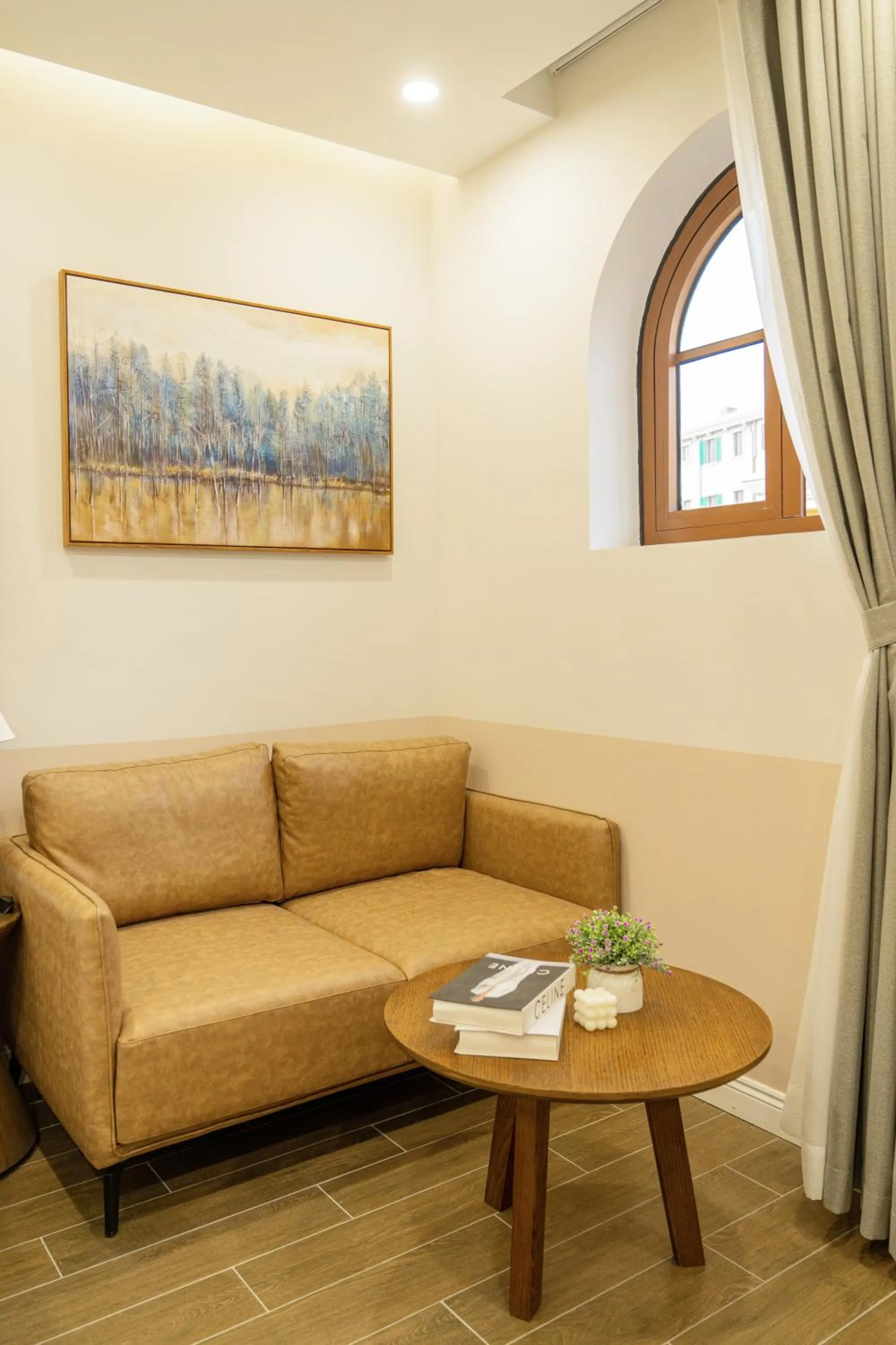 Seating area in Palo Santo Hotel Phu Quoc