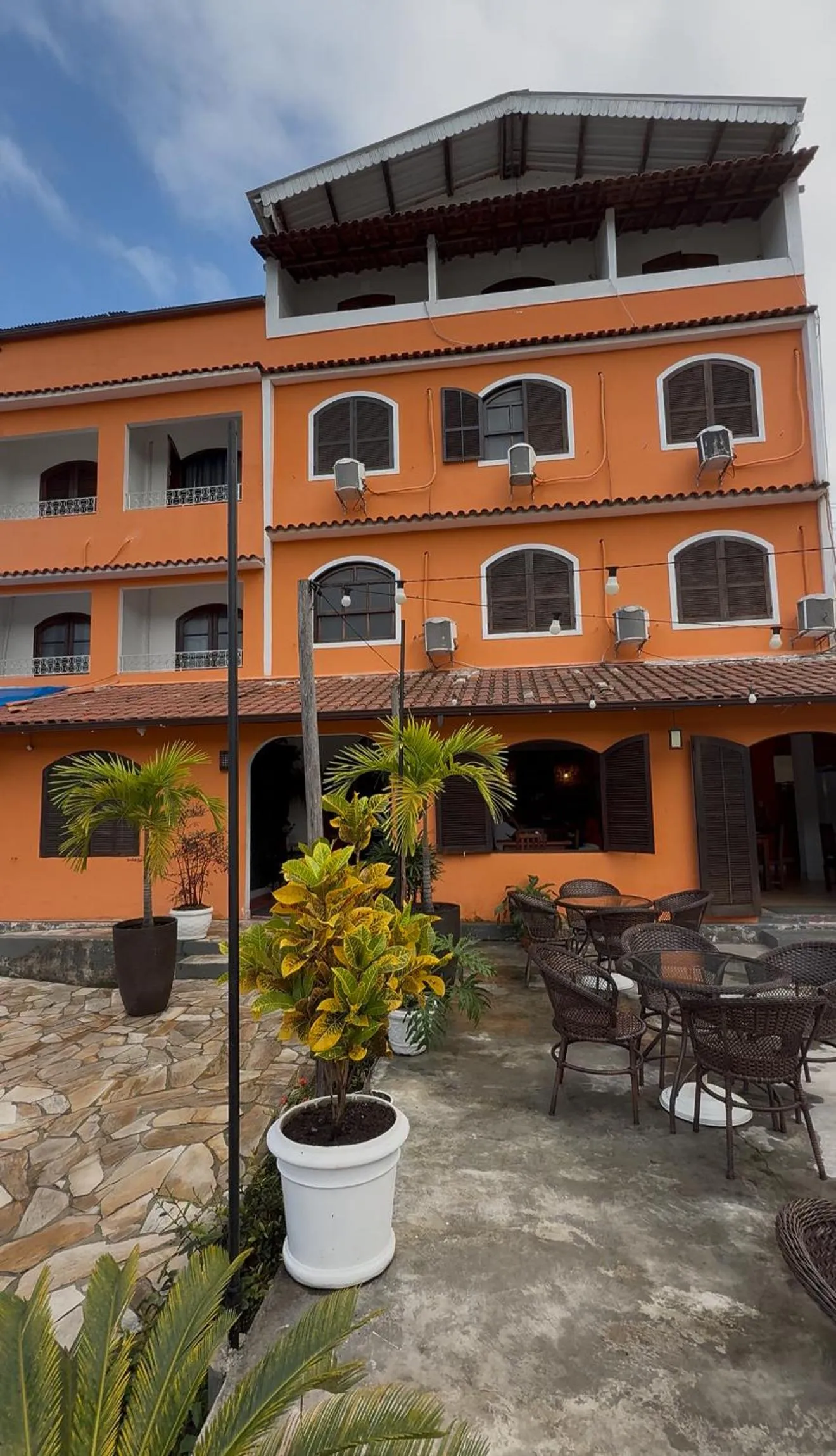 Facade/entrance in Pousada Lisamar