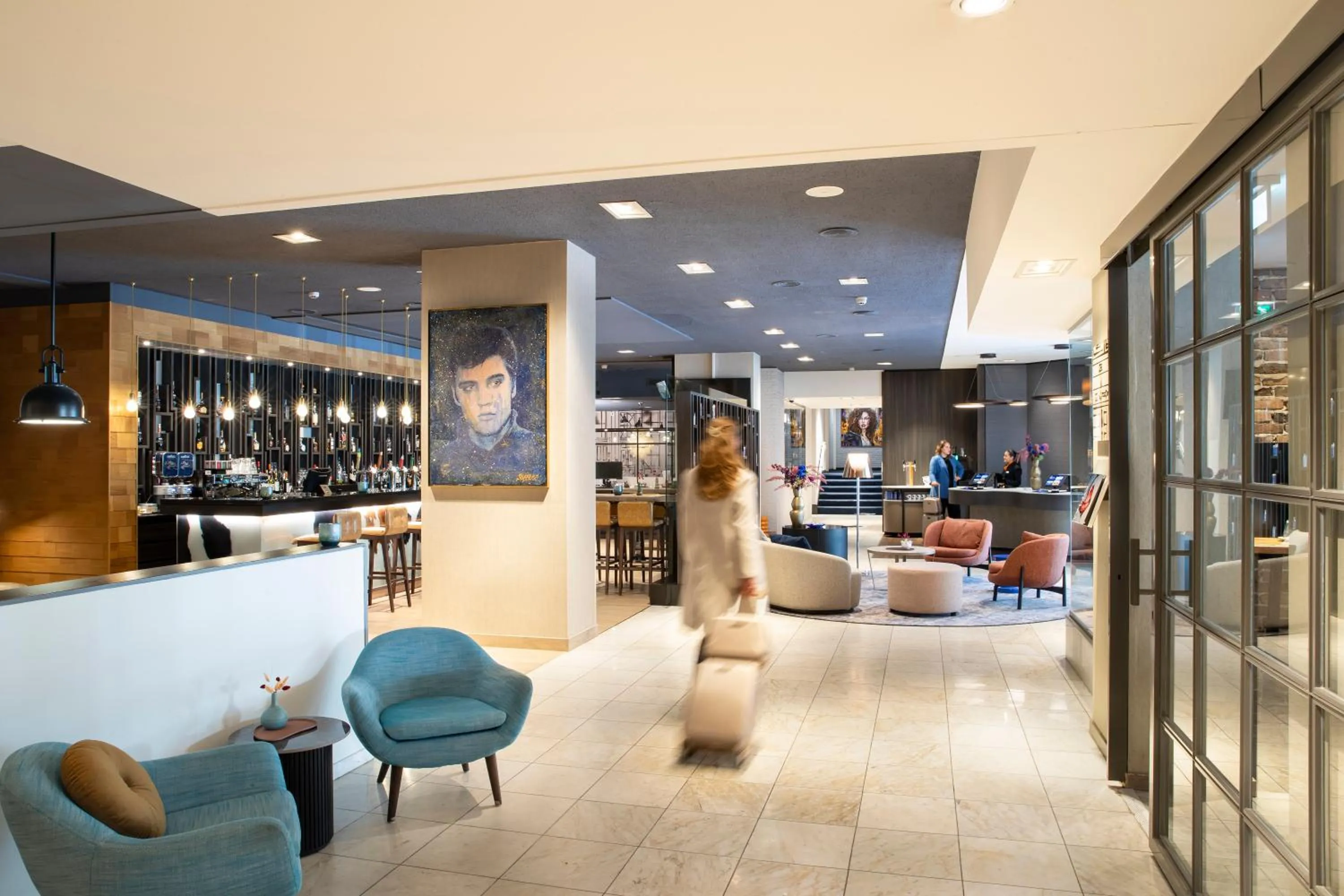 Lobby or reception in Bilderberg Garden Hotel