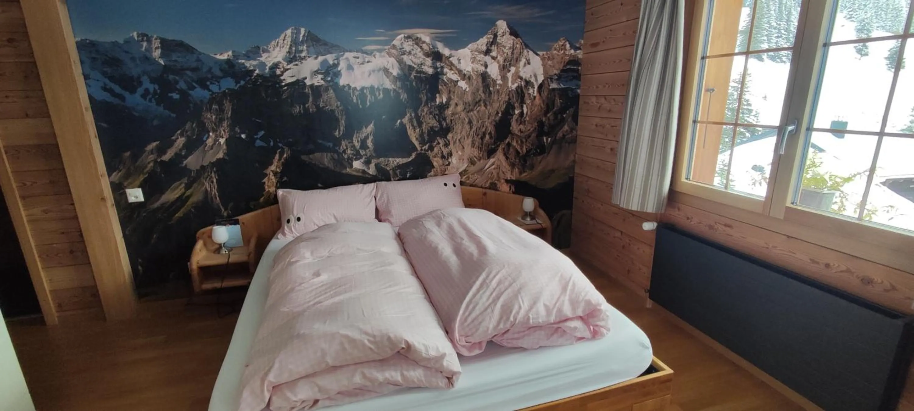 Bed in Hotel Sonnenberg