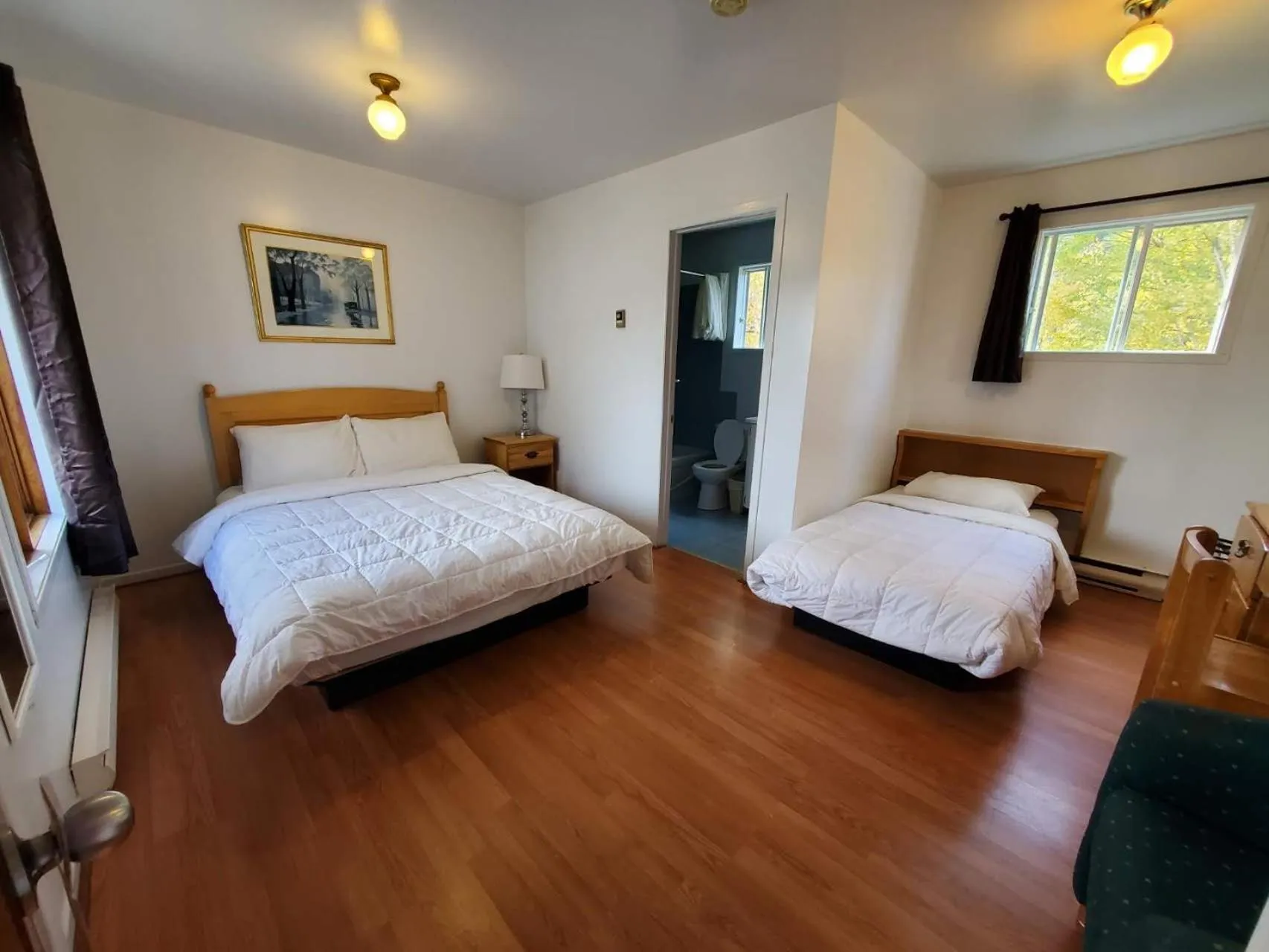 Bedroom, Bed in Hotel - Motel Georges