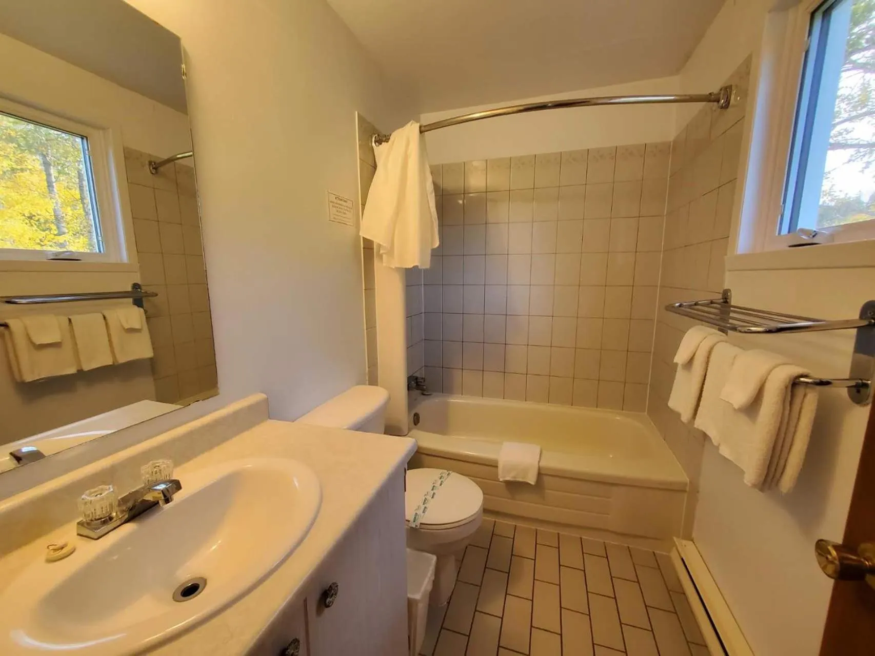 Toilet in Hotel - Motel Georges