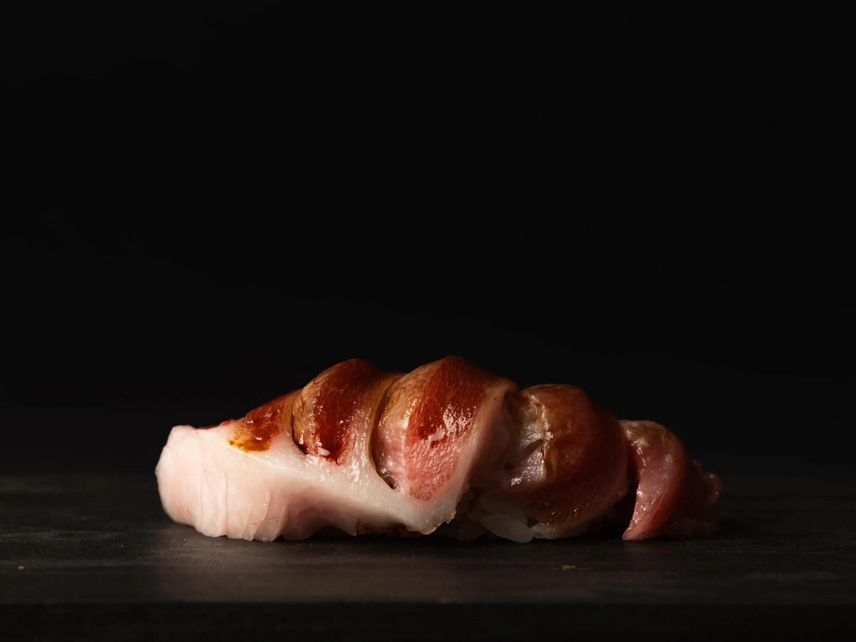 Food close-up in CUVEE J2 HOTEL OSAKA by Onko Chishin