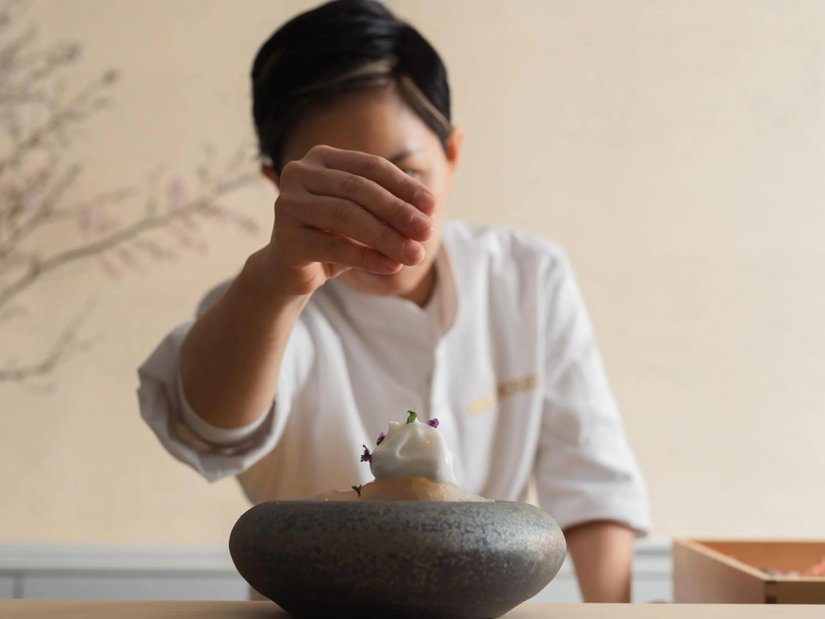 Restaurant/places to eat in CUVEE J2 HOTEL OSAKA by Onko Chishin