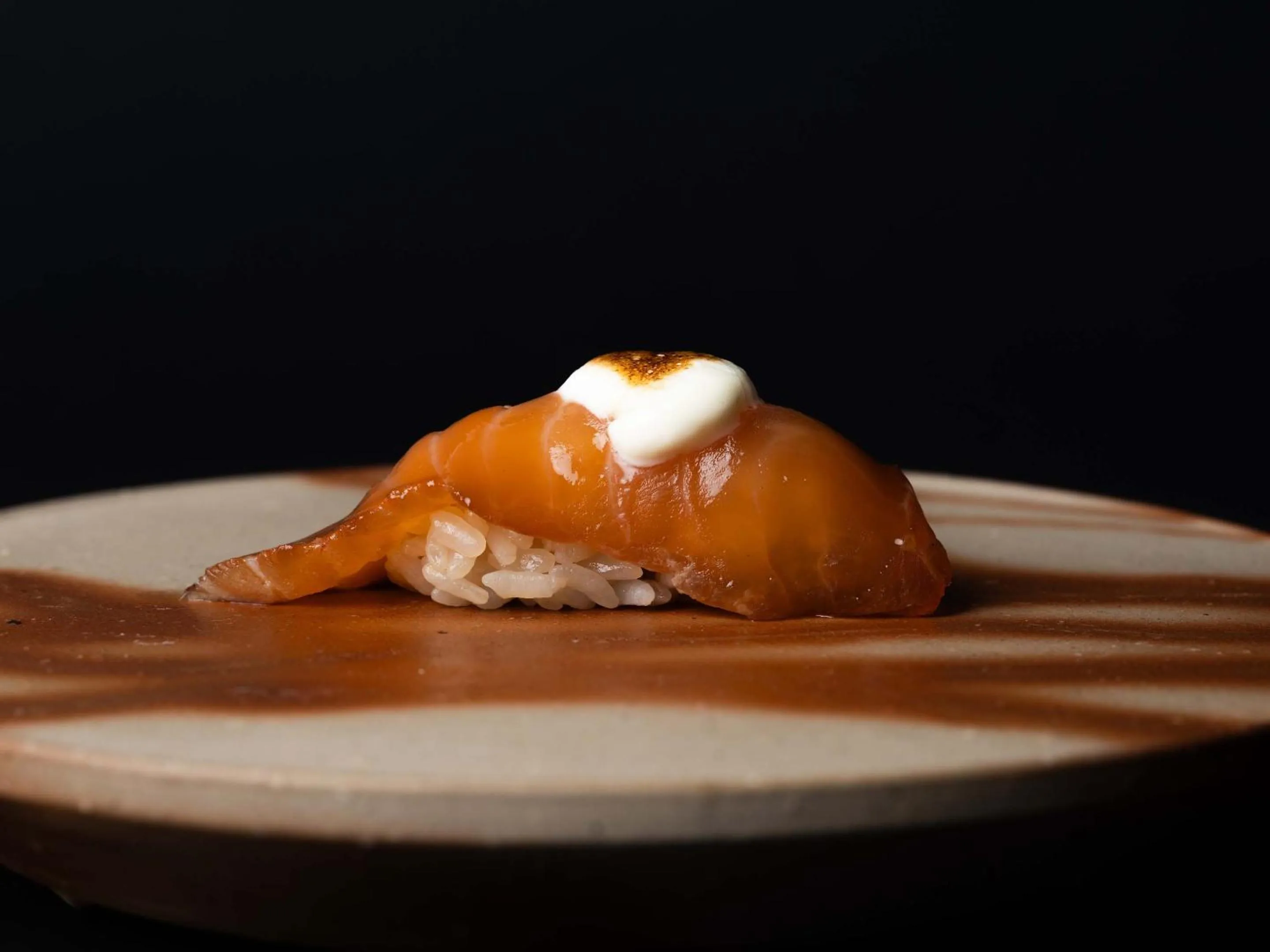 Food close-up in CUVEE J2 HOTEL OSAKA by Onko Chishin