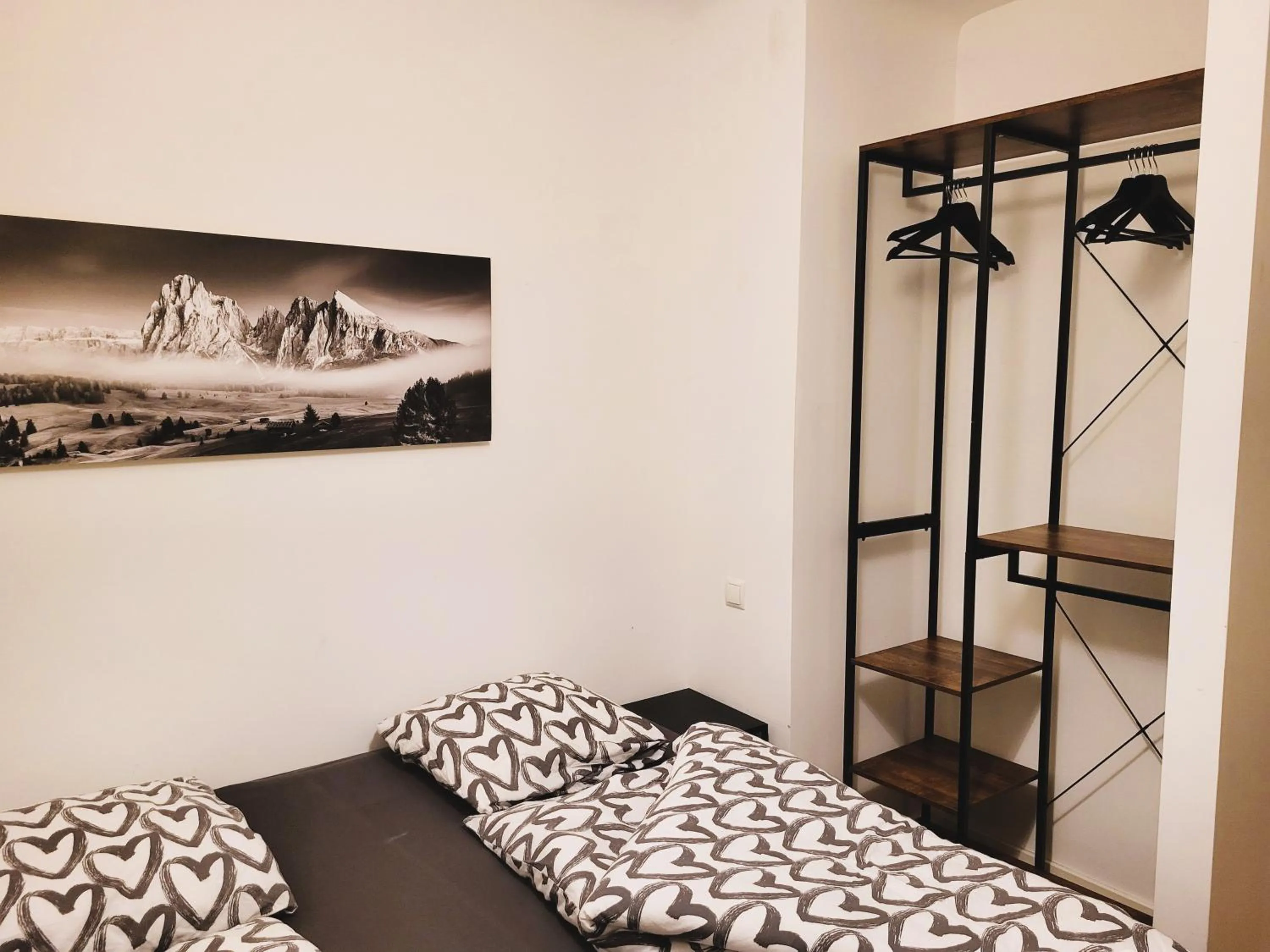 Bed in Neulerchenfelder Apartment Vienna