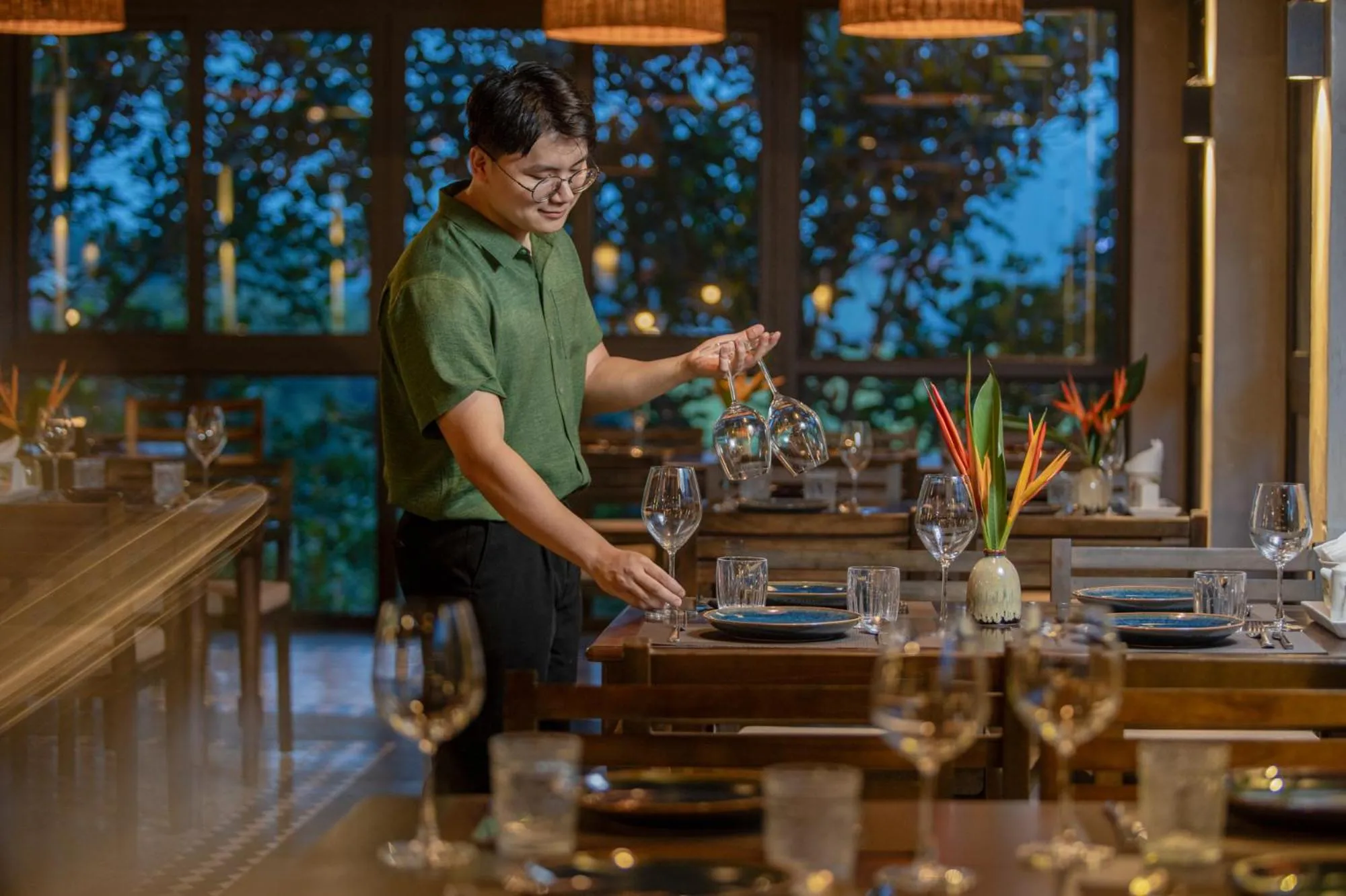 Staff in Coco Island Resort Ninh Binh