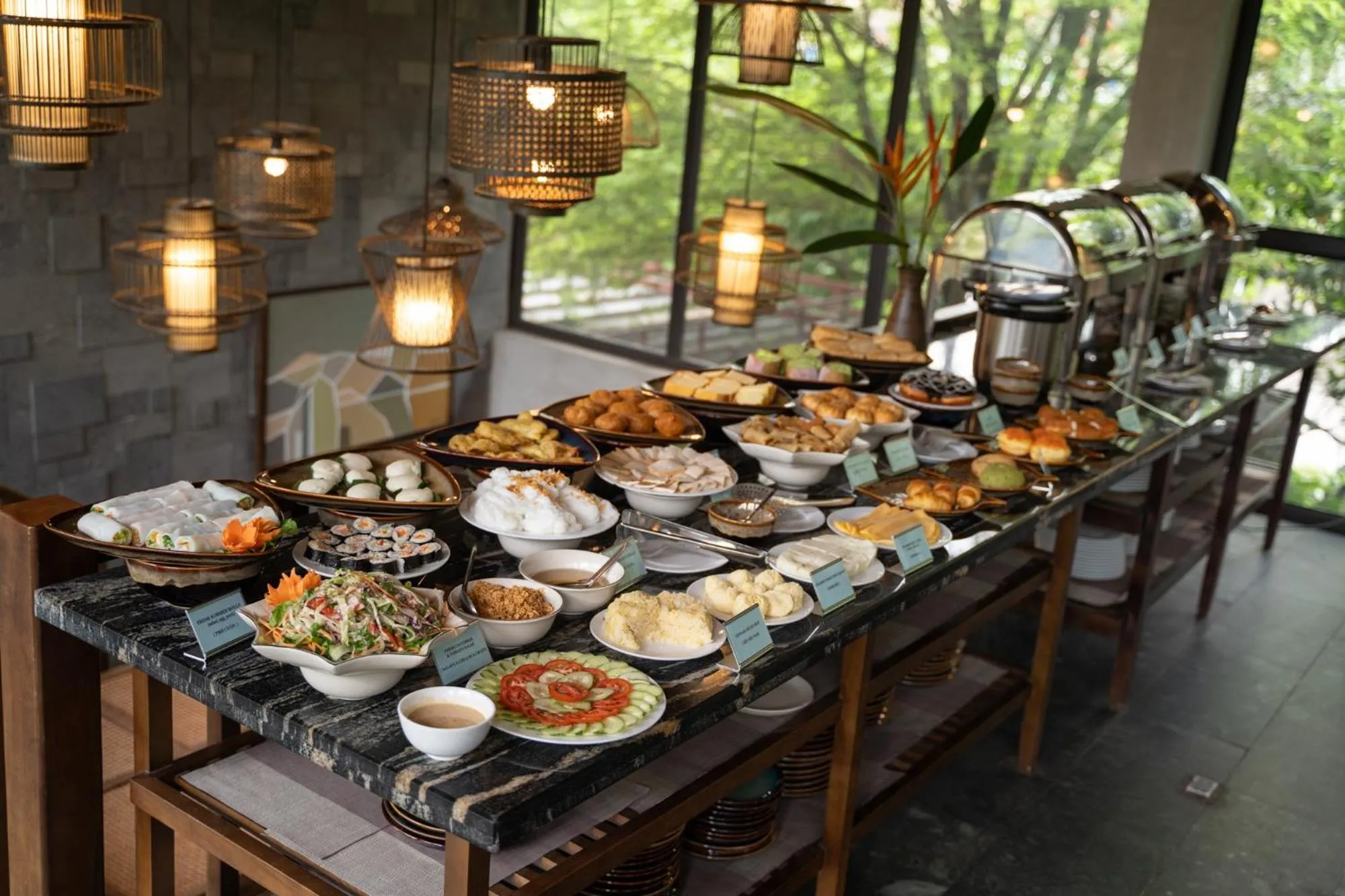 BBQ facilities in Coco Island Resort Ninh Binh