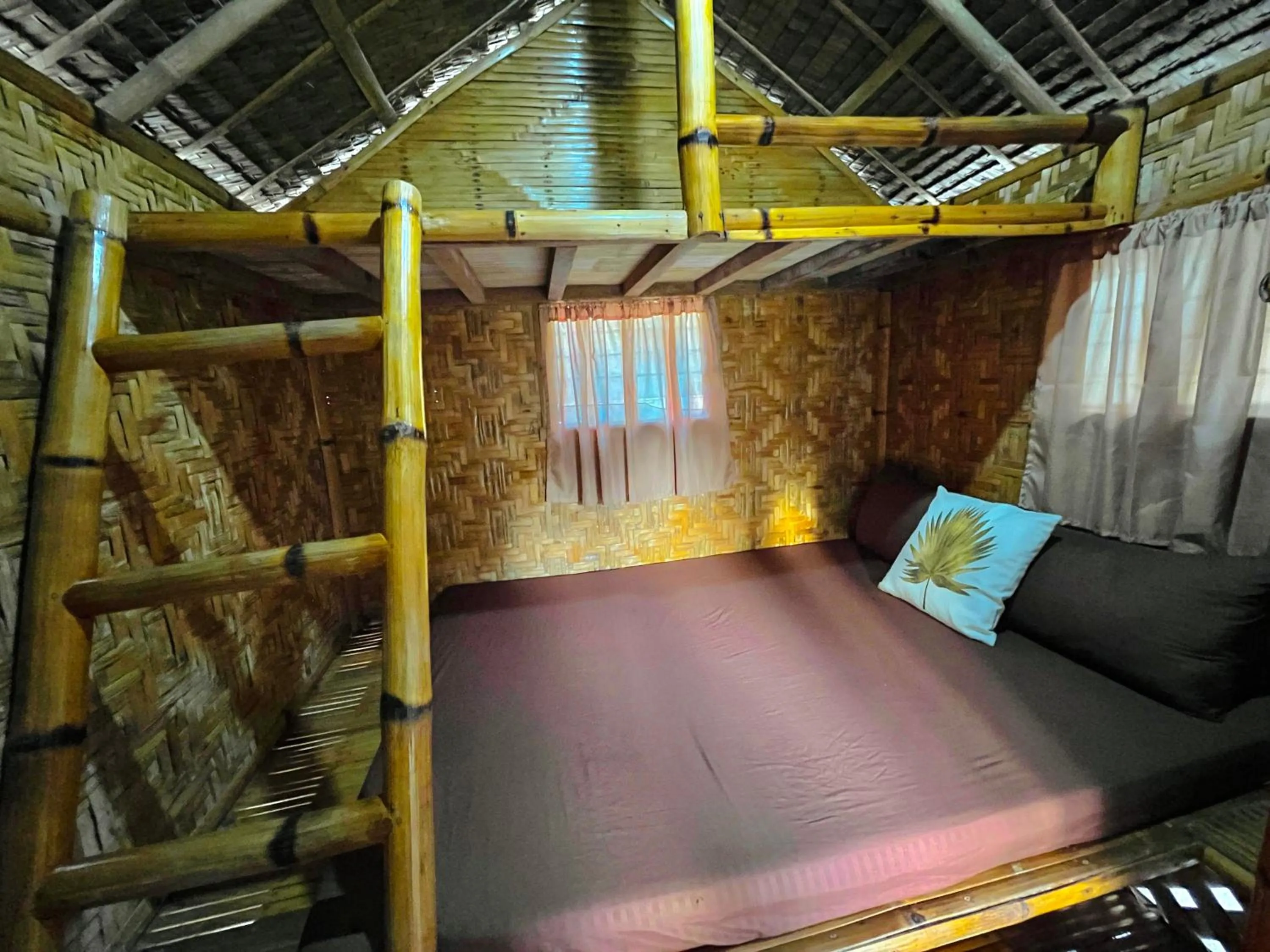 Bed in On Board Panglao Beach Hostel & Resort with FREE MOTORBIKE