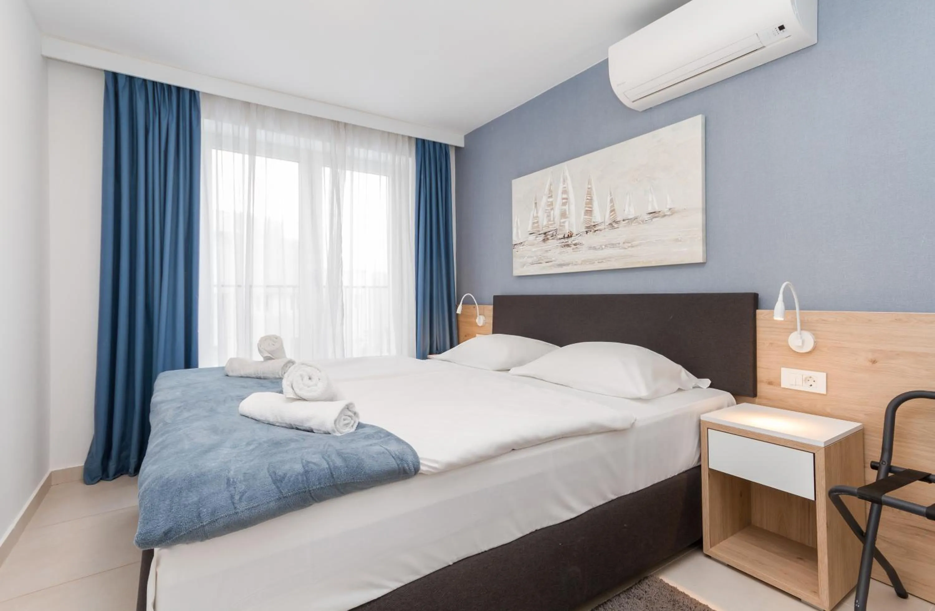 Bed in Garden Palace Marjeta Apartment with free Parking