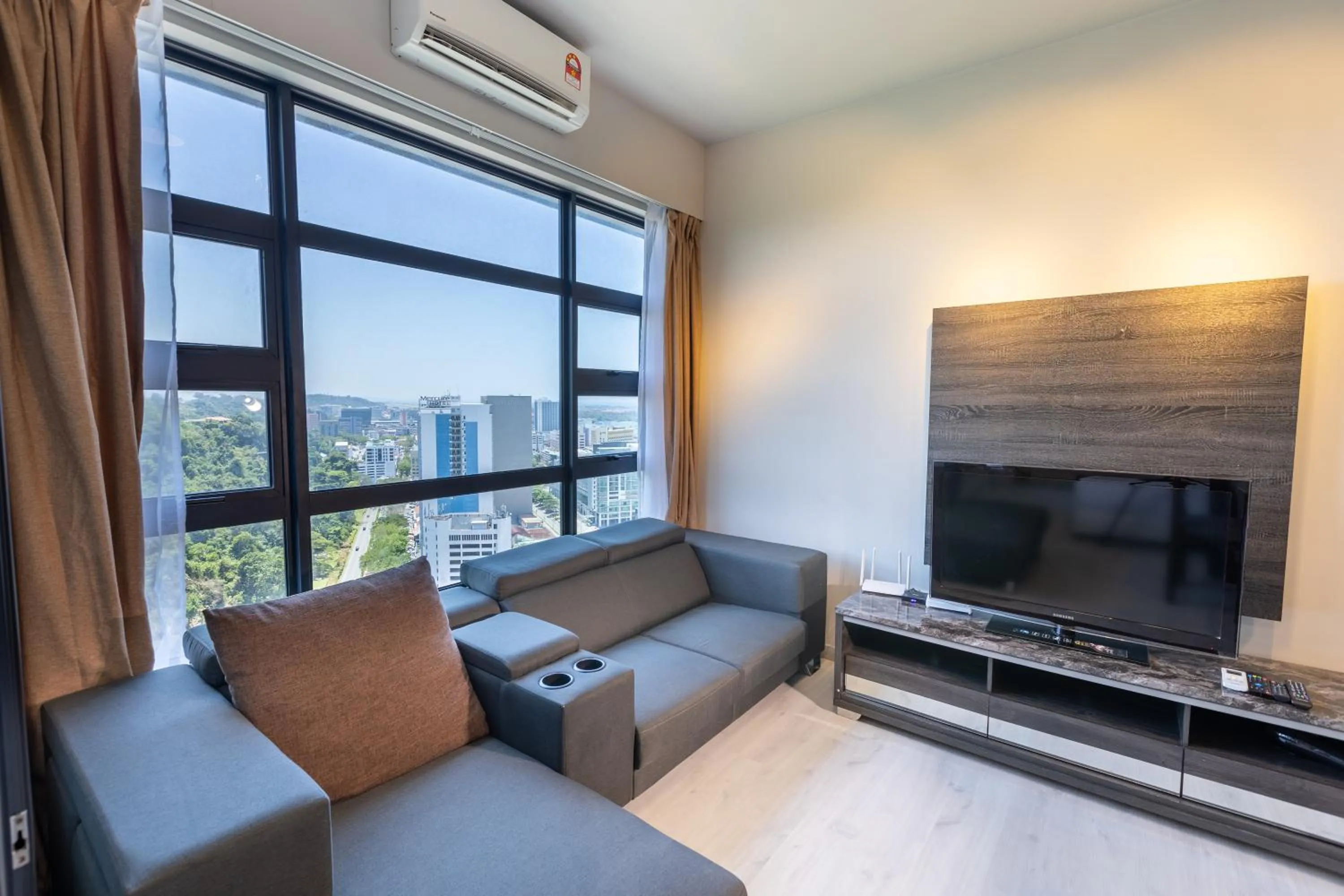 Living room in Margo Home - Jesselton Quay