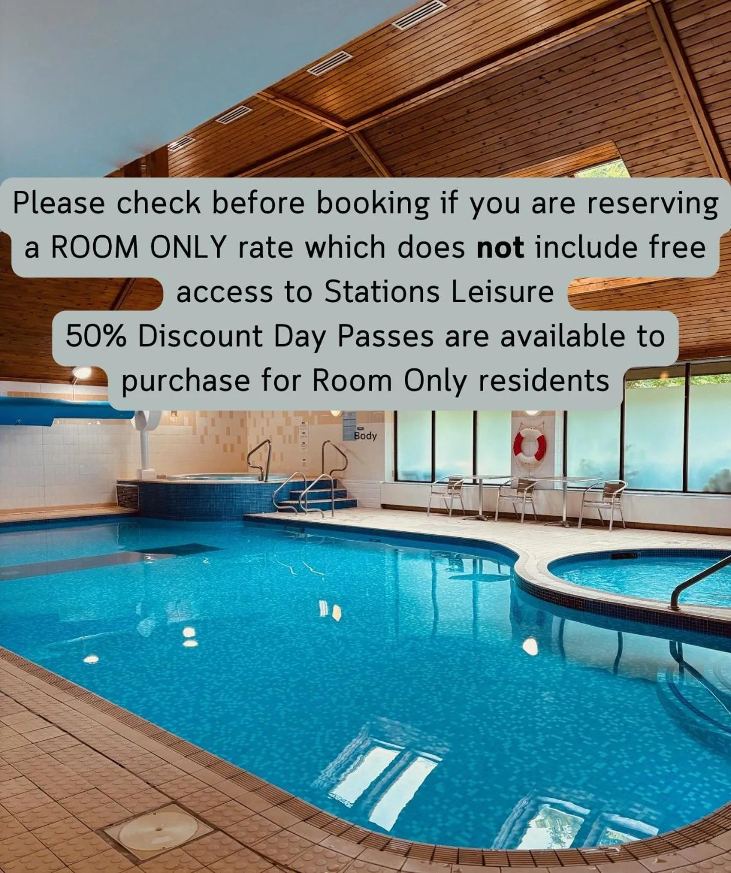 Swimming pool in The Waterloo Hotel