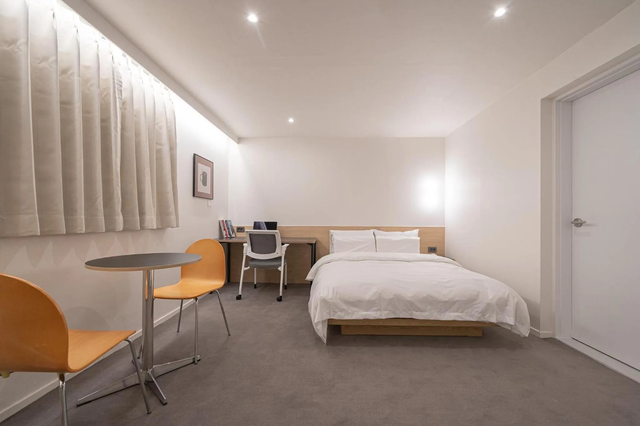 Bed in Aank Hotel Cheongju Uam 1st