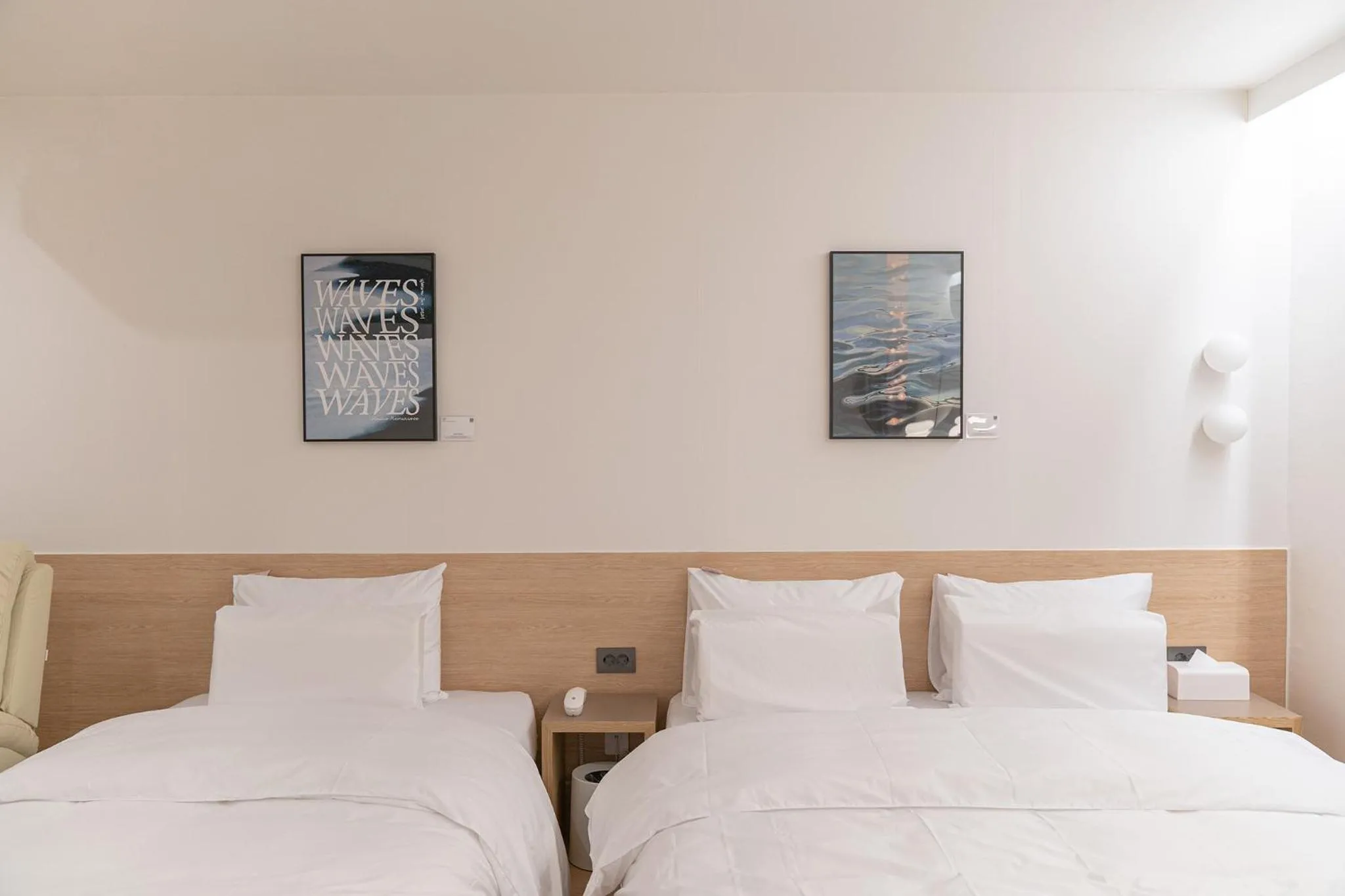 Bed in Aank Hotel Cheongju Uam 1st