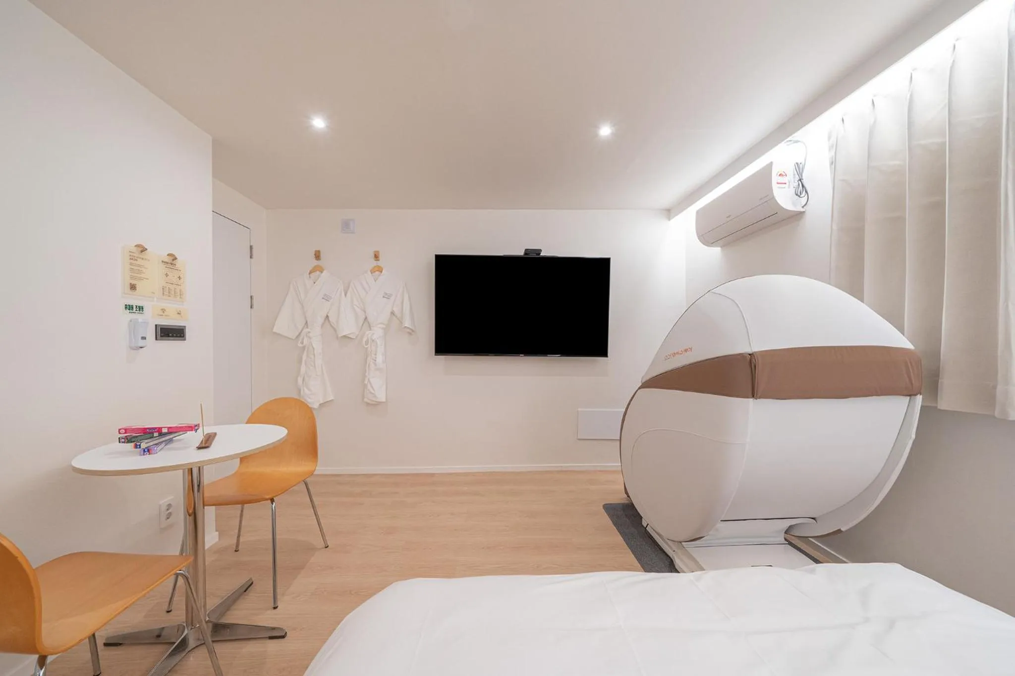 Bed in Aank Hotel Cheongju Uam 1st