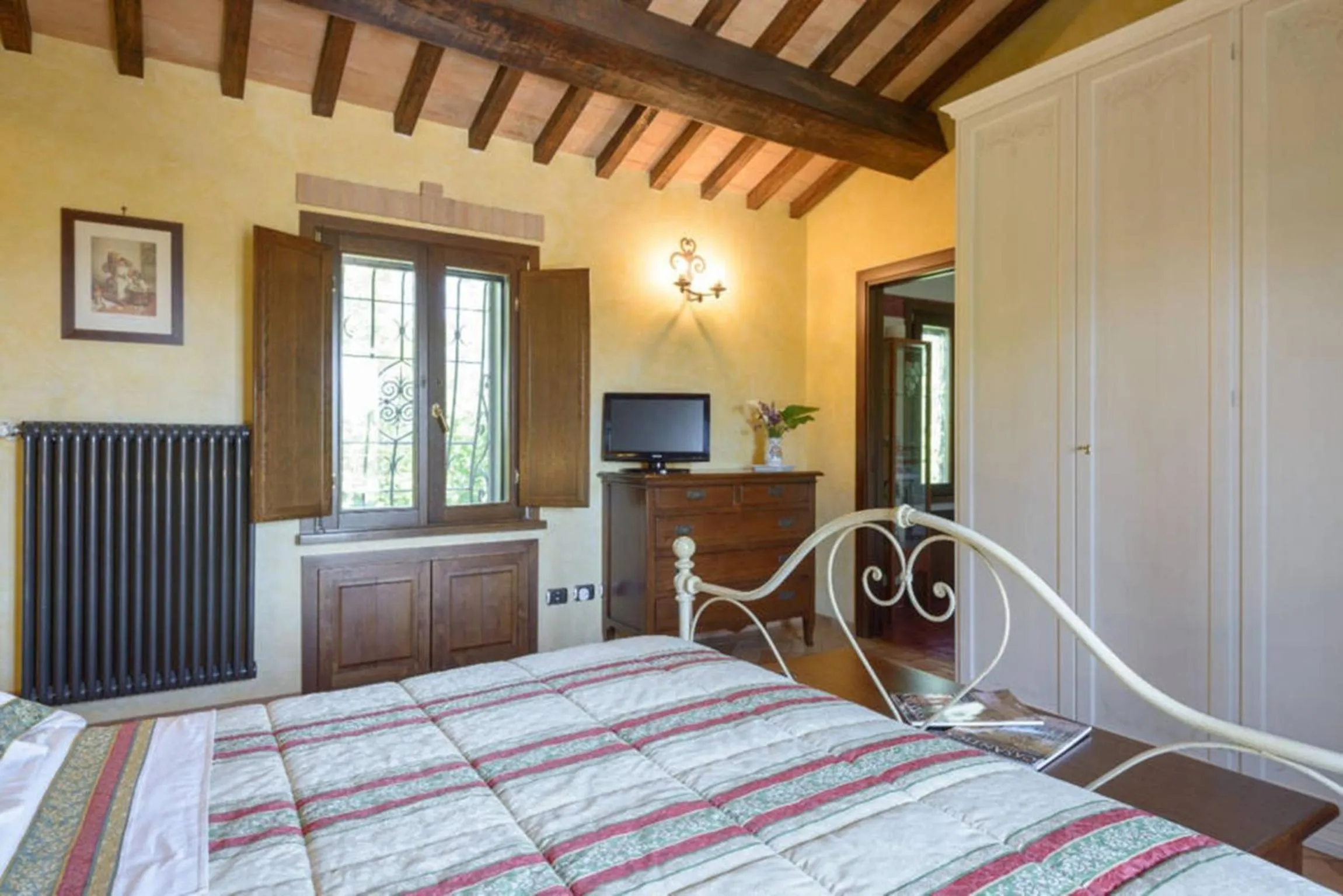 Bedroom, Bed in La Valle dei Casali B&B Green Boutique