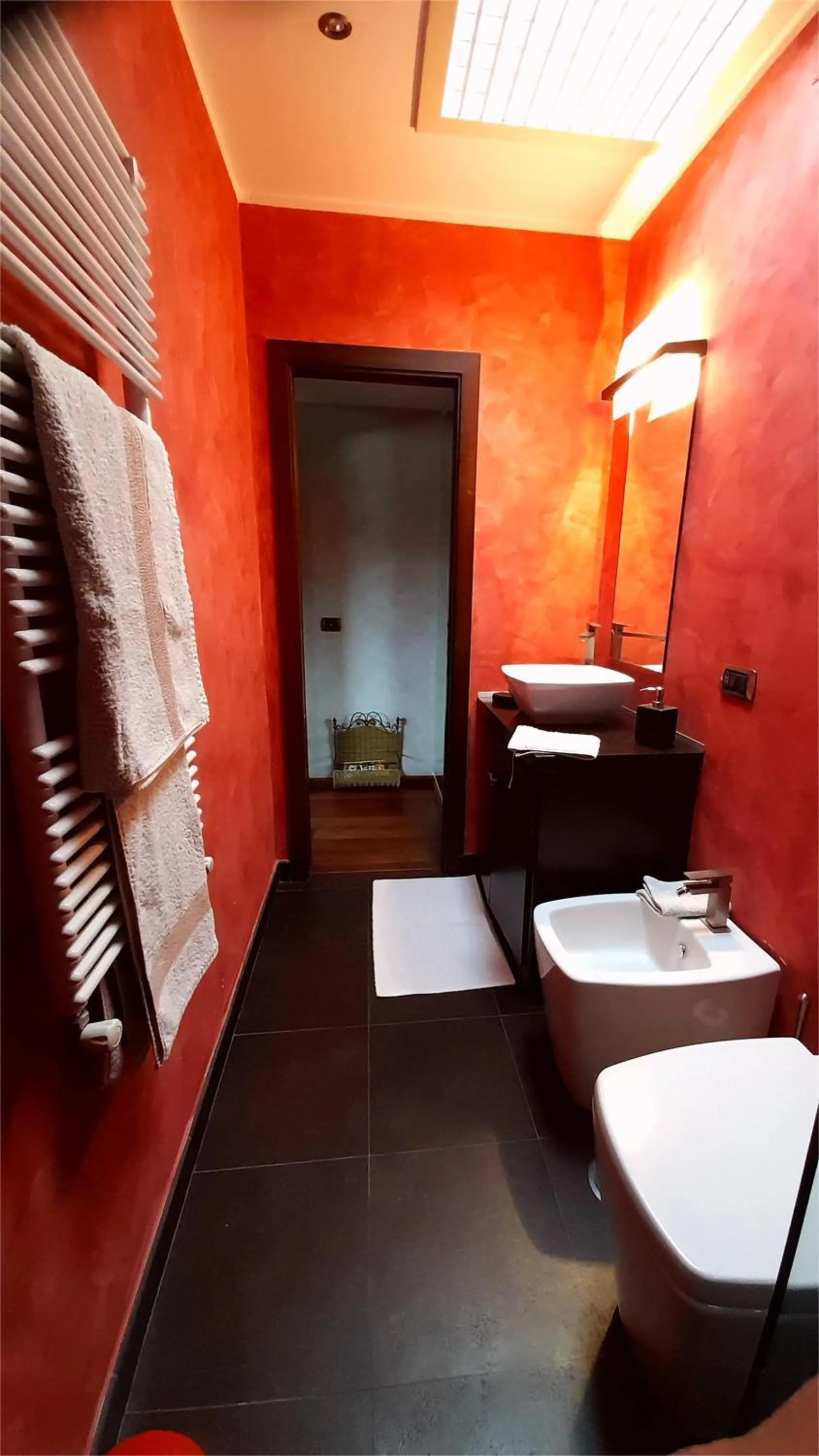 Bathroom in La Valle dei Casali B&B Green Boutique