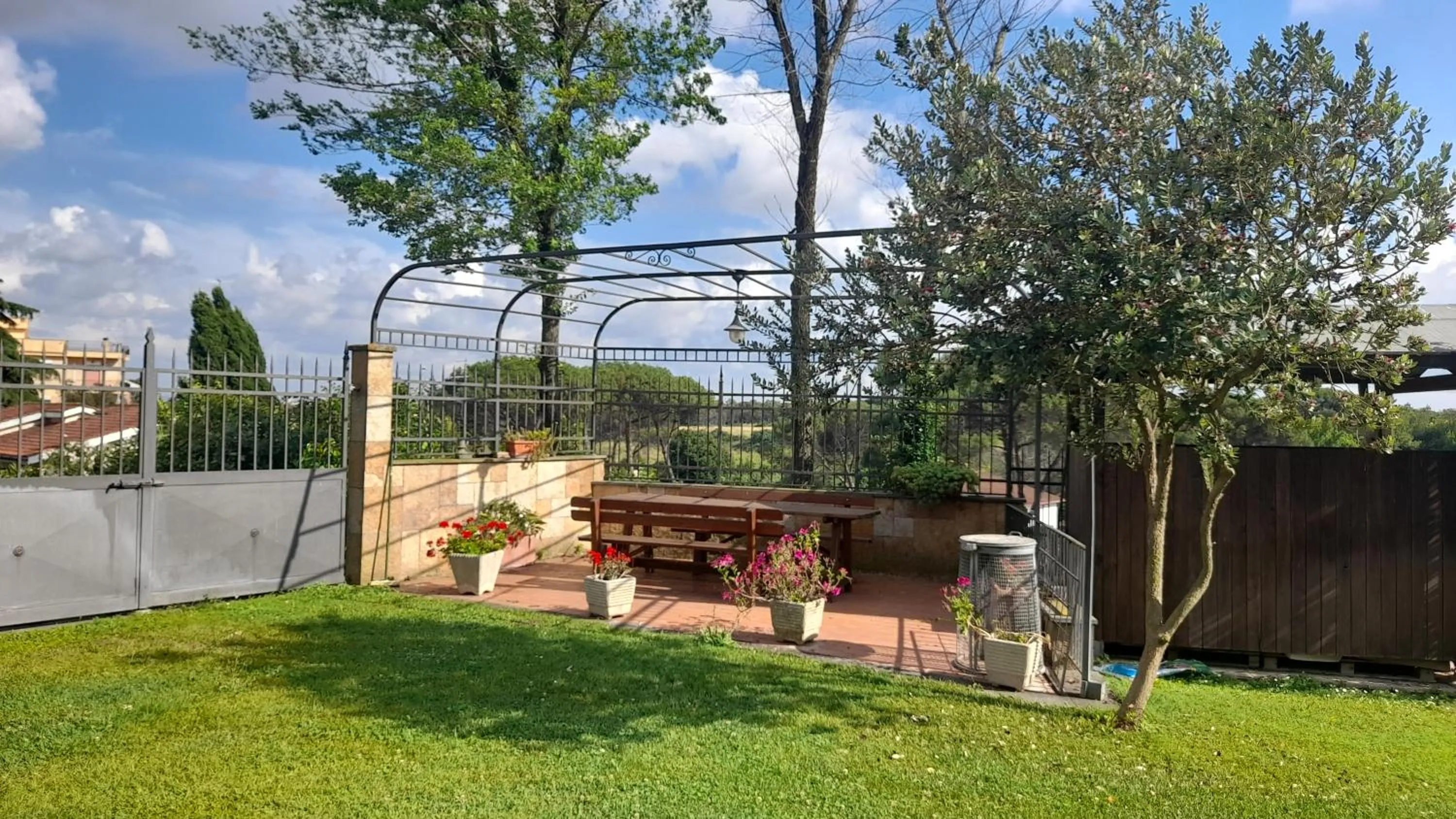 Patio in La Valle dei Casali B&B Green Boutique
