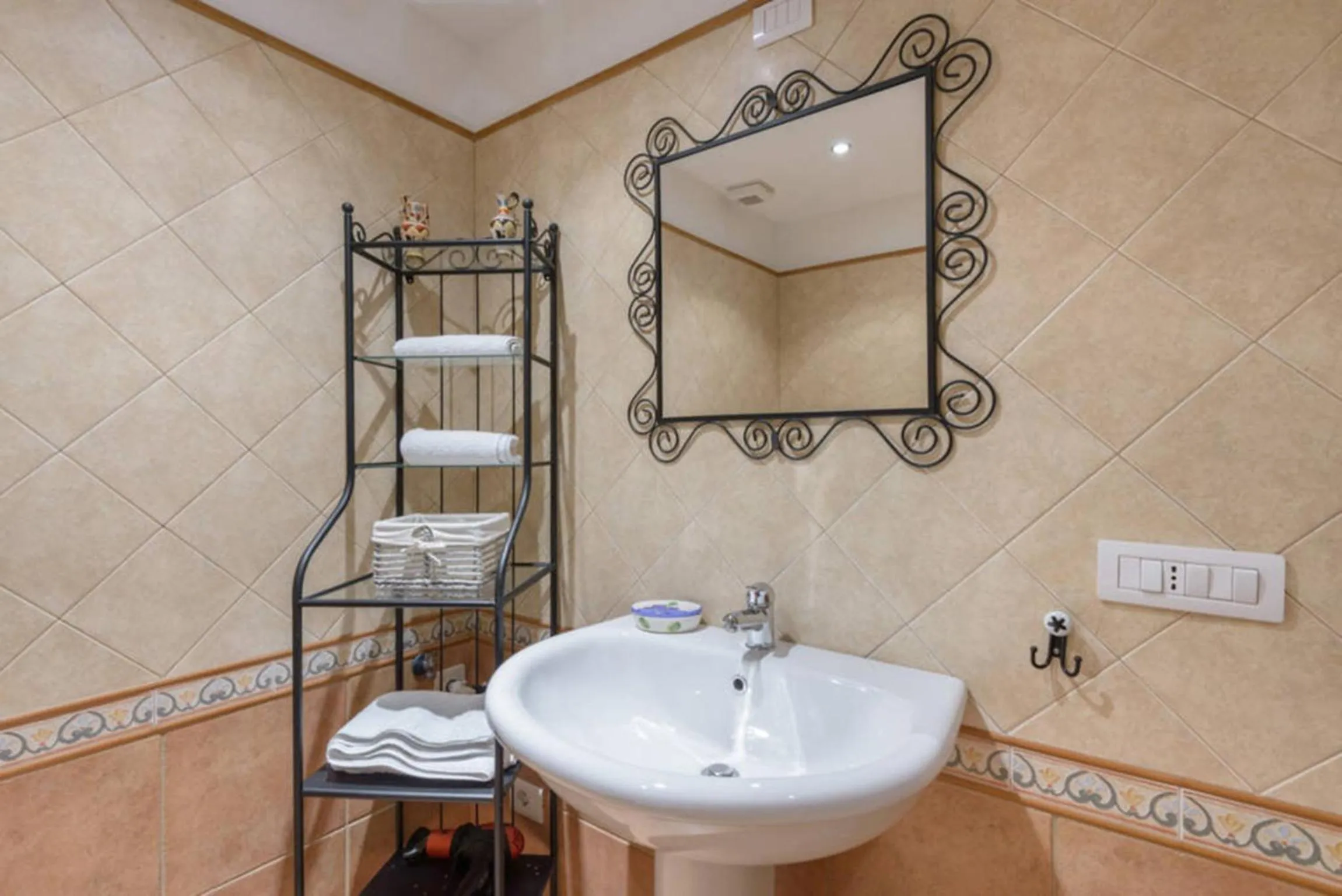 Bathroom in La Valle dei Casali B&B Green Boutique