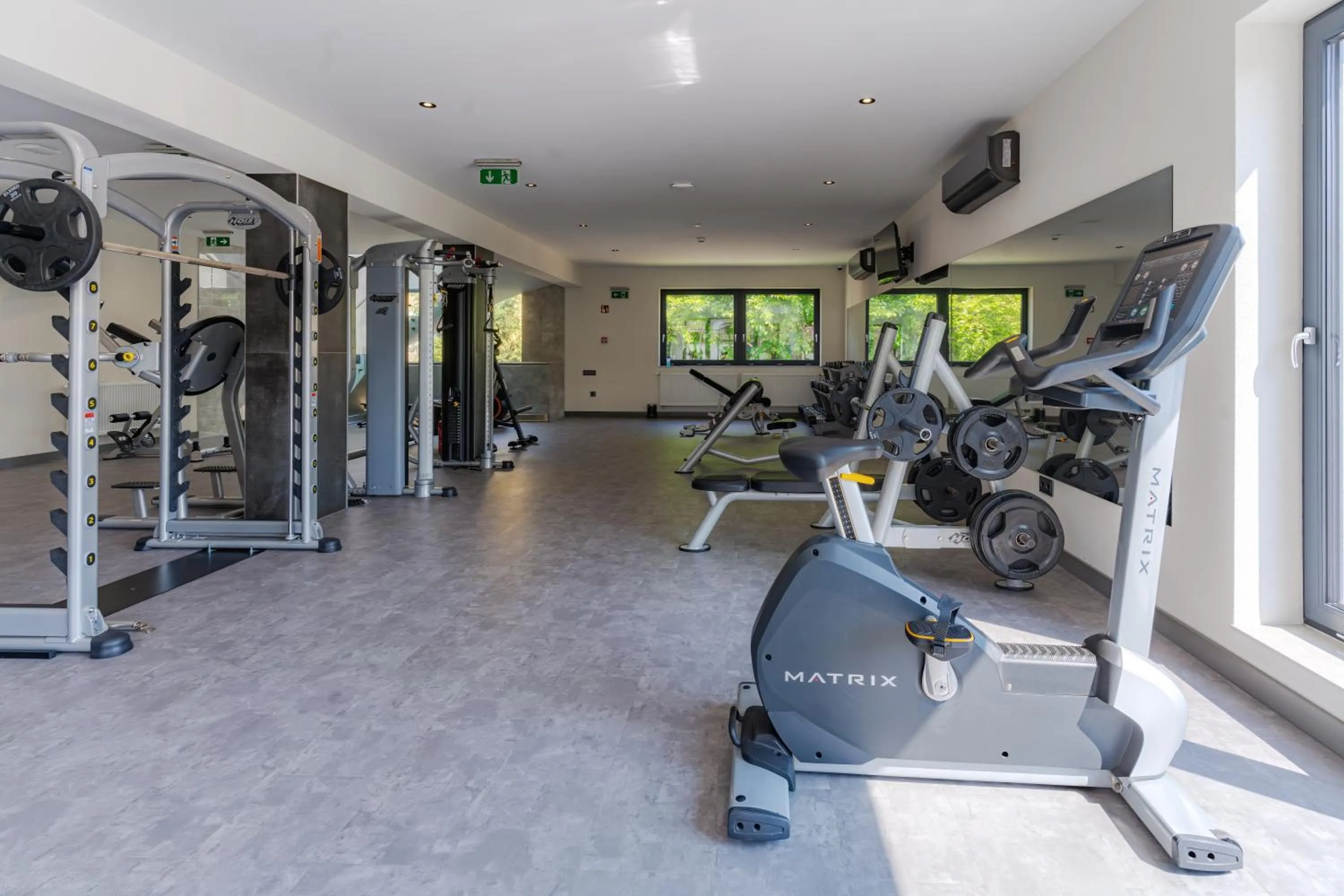 Fitness centre/facilities in Ikonik Spa Hotel