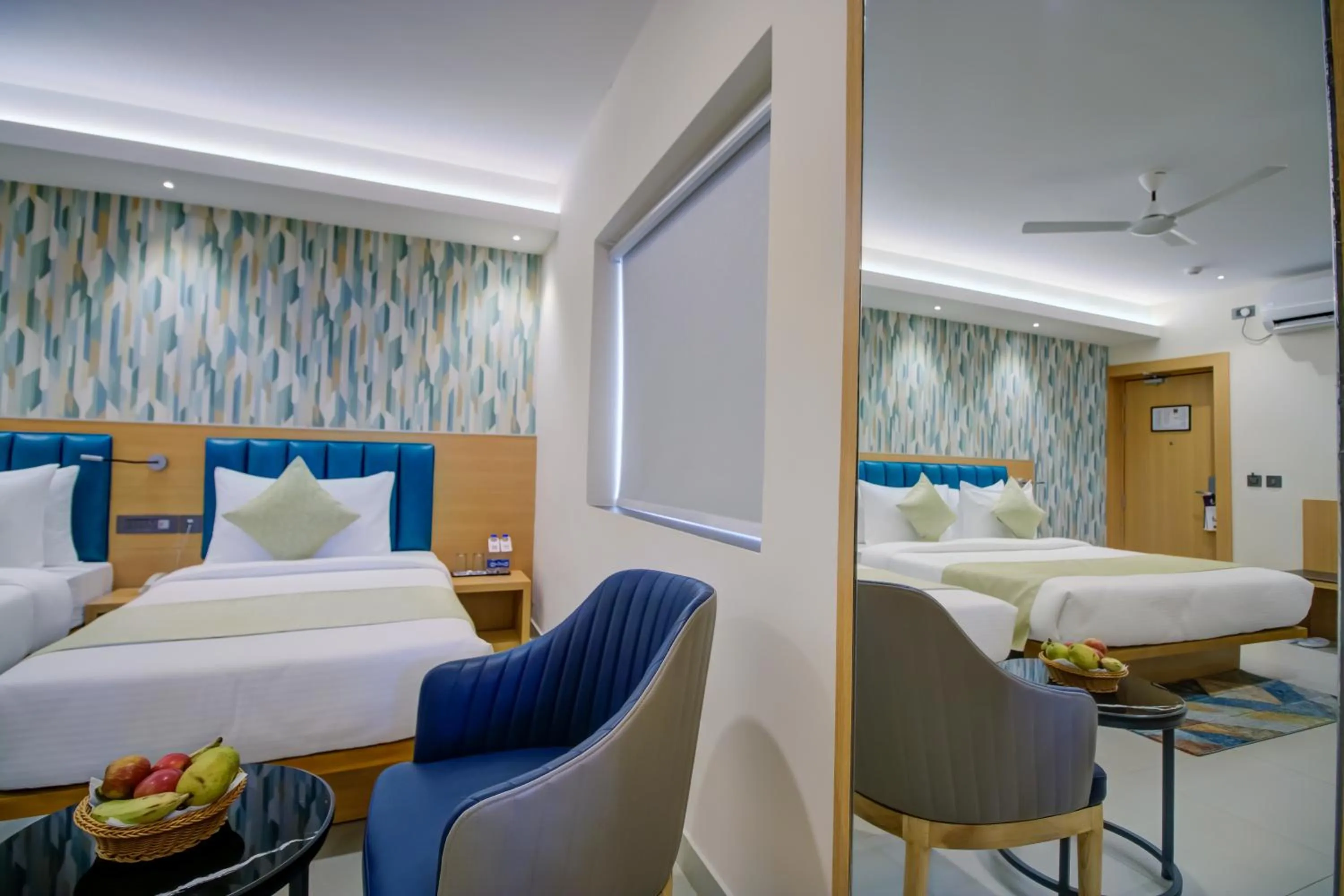 Bed in Cozzet Victoria Hotel