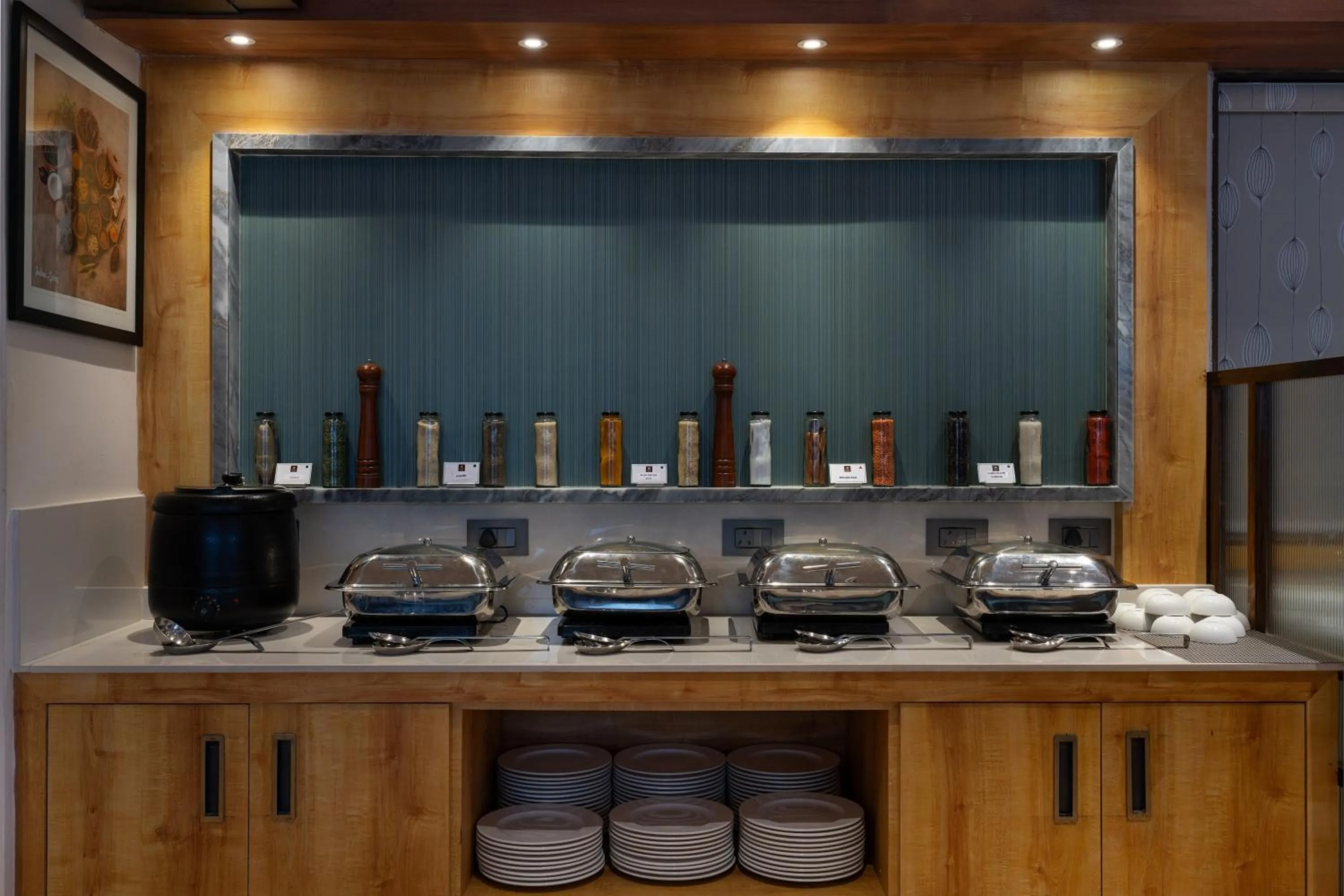 Food in Cozzet Victoria Hotel