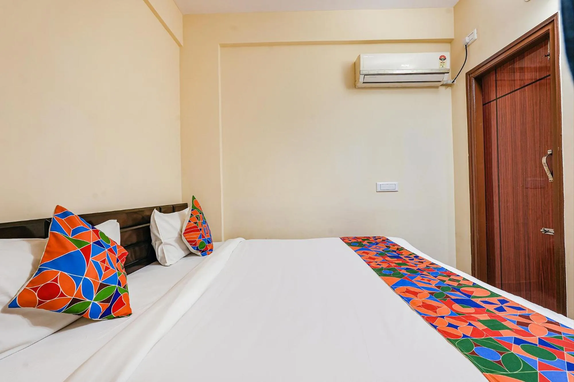 Bed in FabHotel Crystal Suites - Near Marathahalli Junction